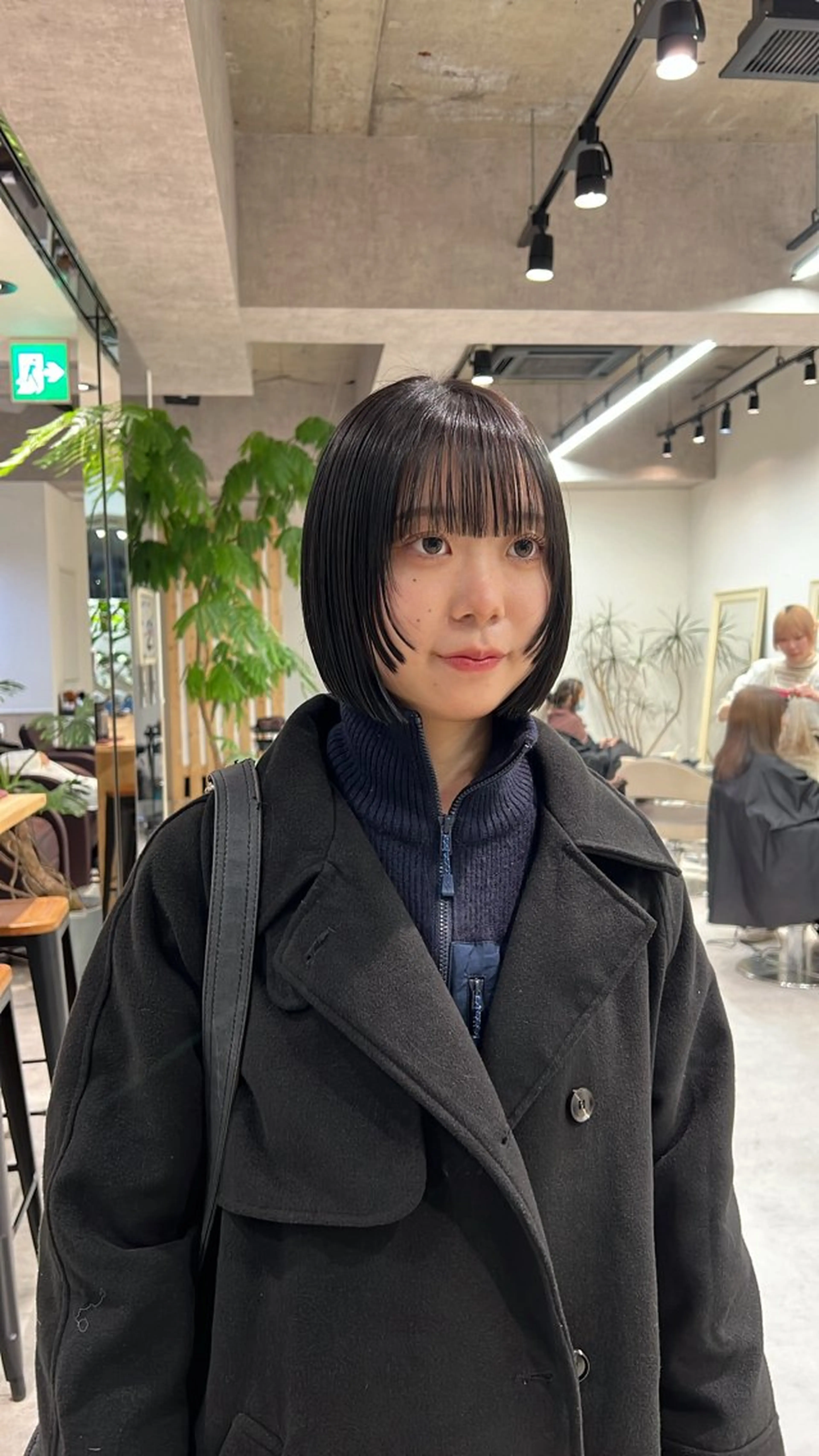 🤍前髪~サイドバングカットの写真