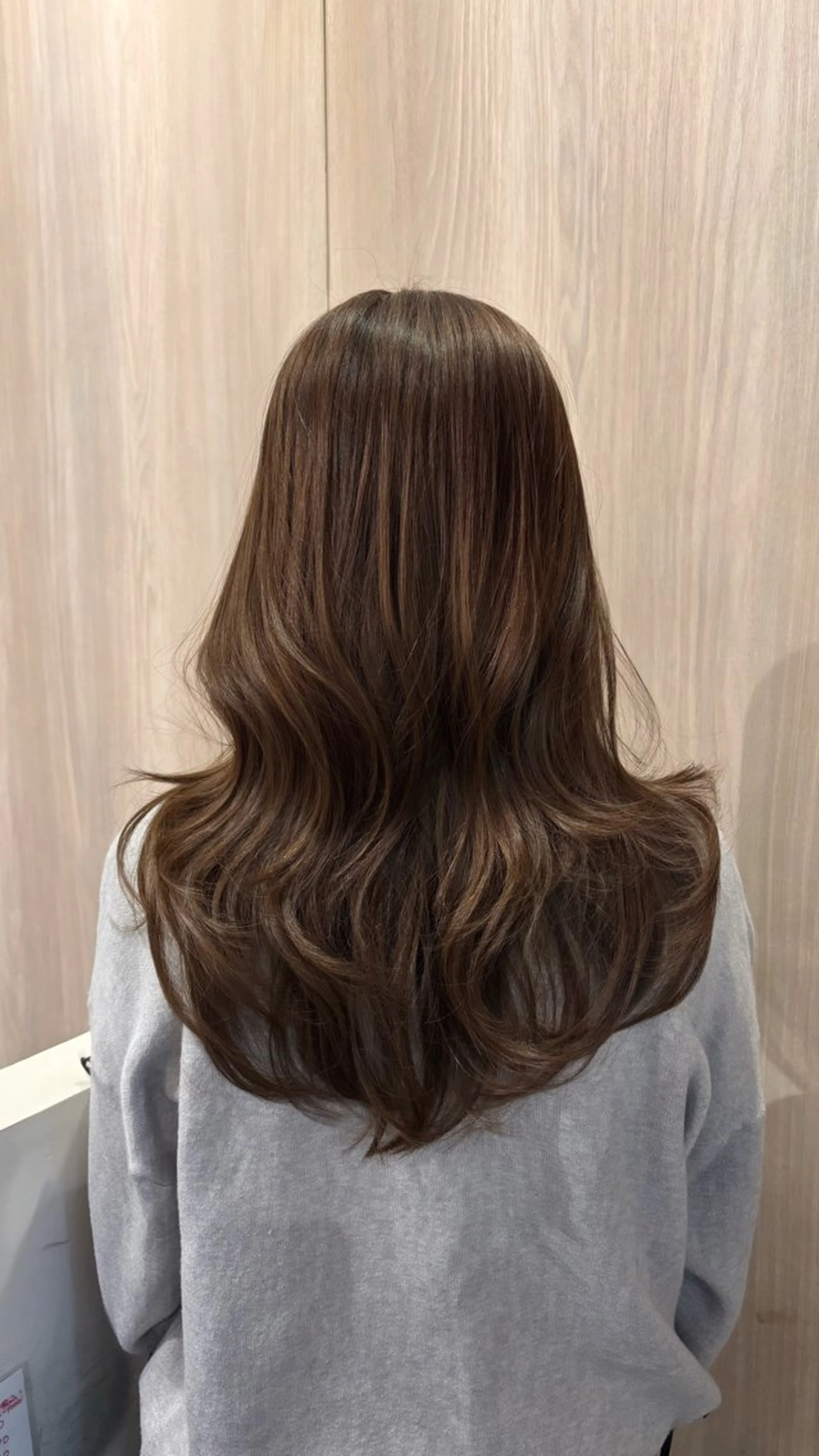 ロング ヘアカラー トリートメント H by shiomih所属・藤原 楓愛/shiomiHのヘアスタイル