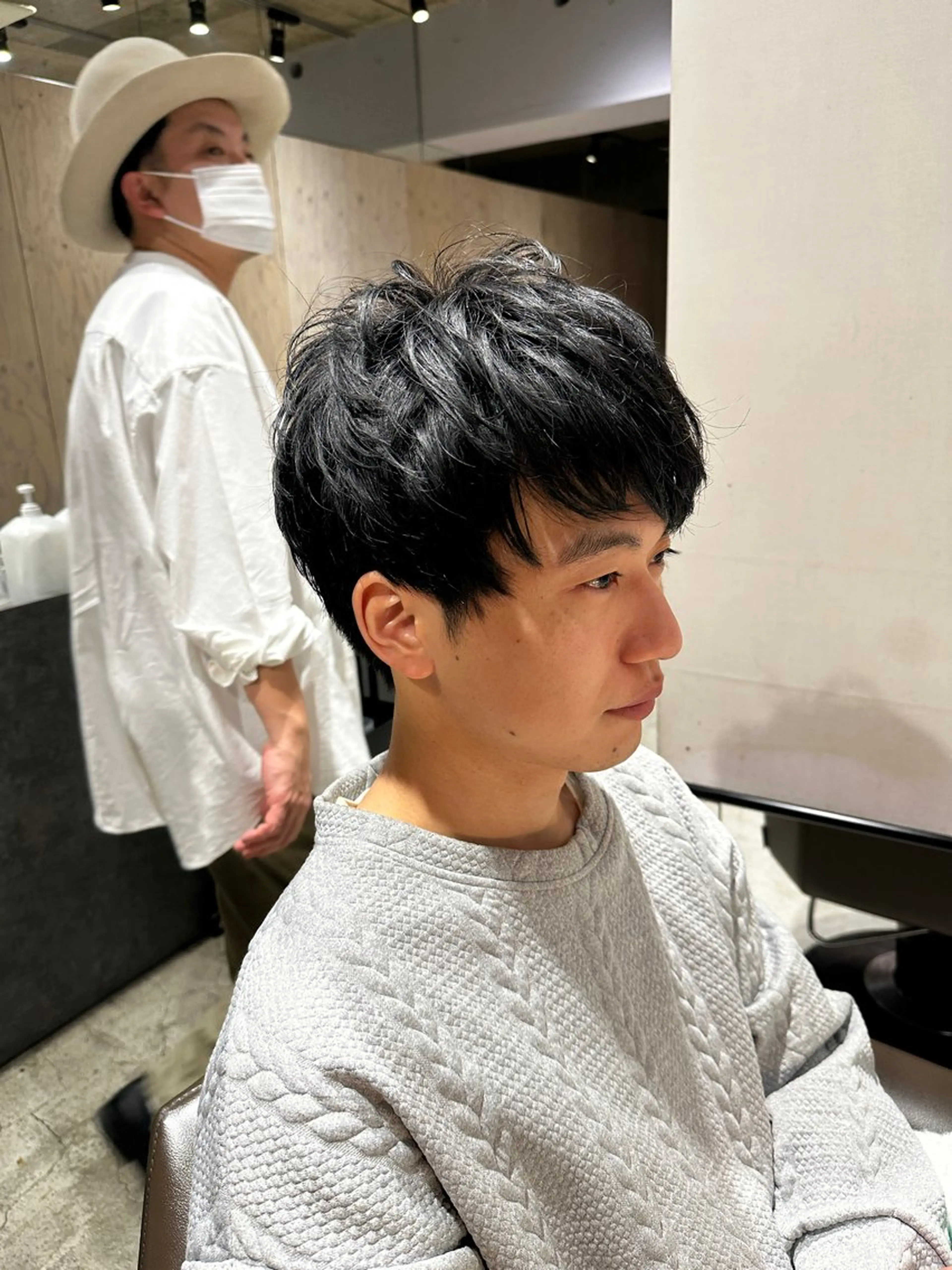 ショート メンズ I ME MINE所属・井手口 佑弥のヘアスタイル