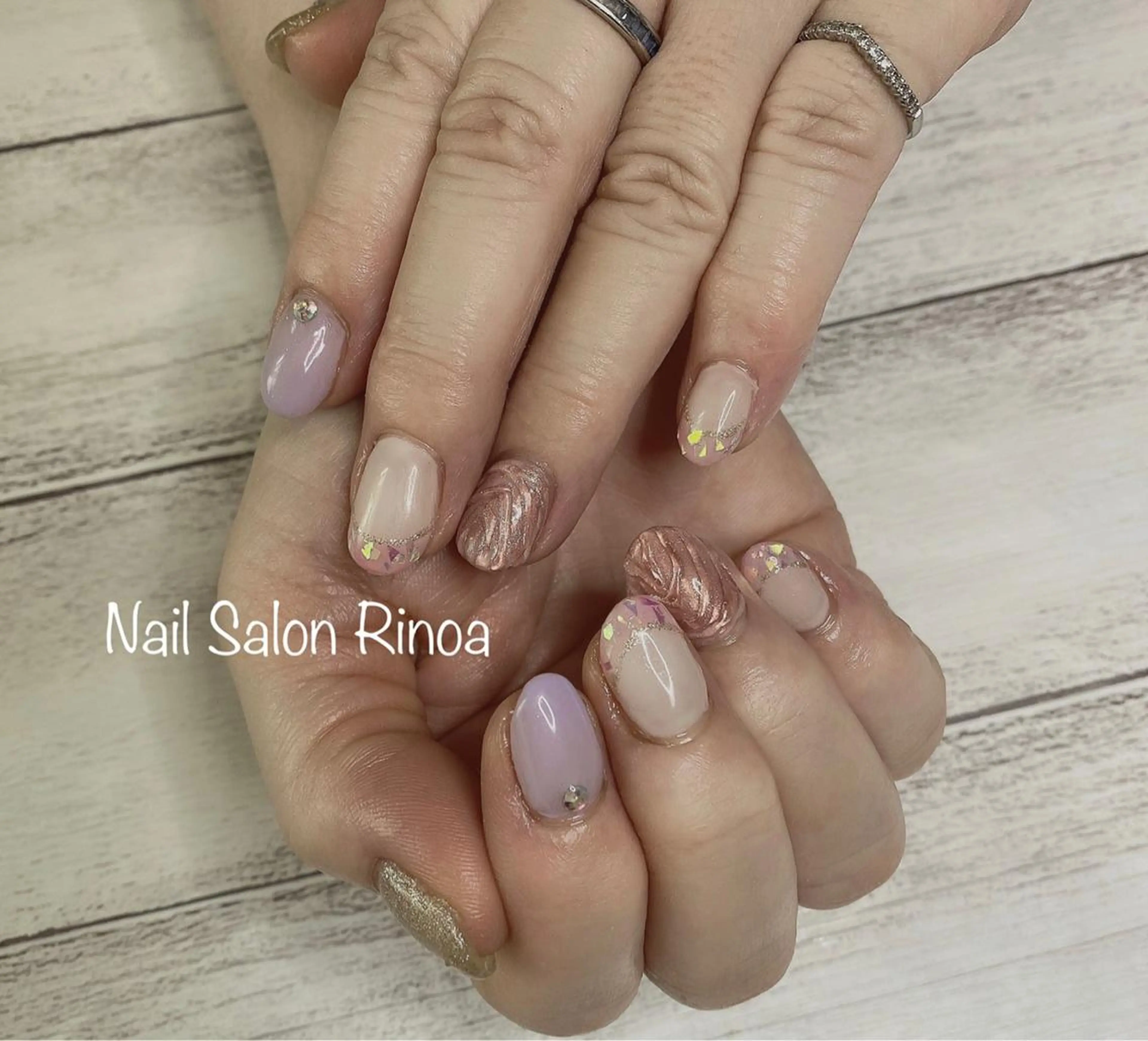 ネイル Nail Salon Rinoaのネイルデザイン