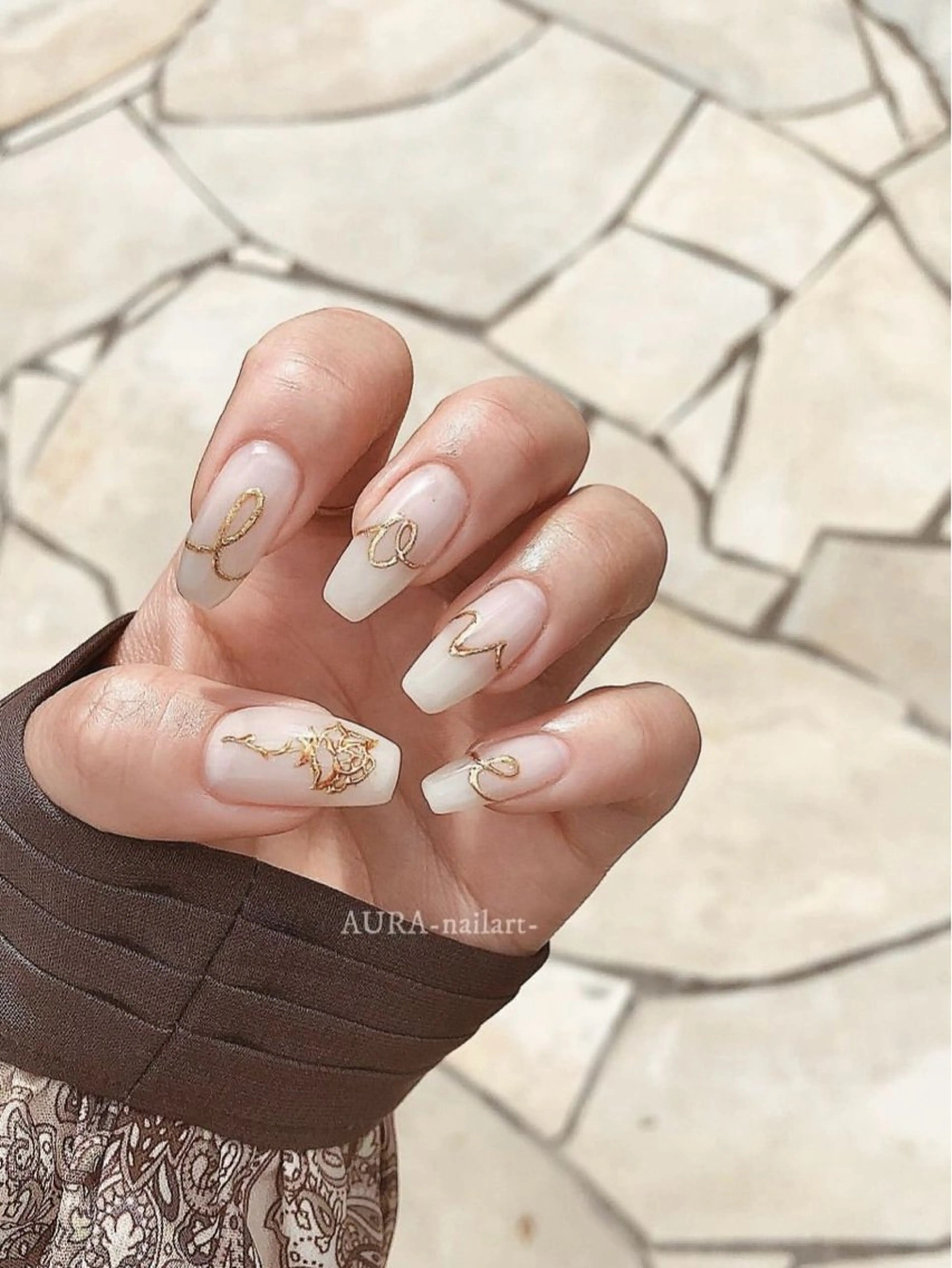 ネイル AURA nailartのネイルデザイン