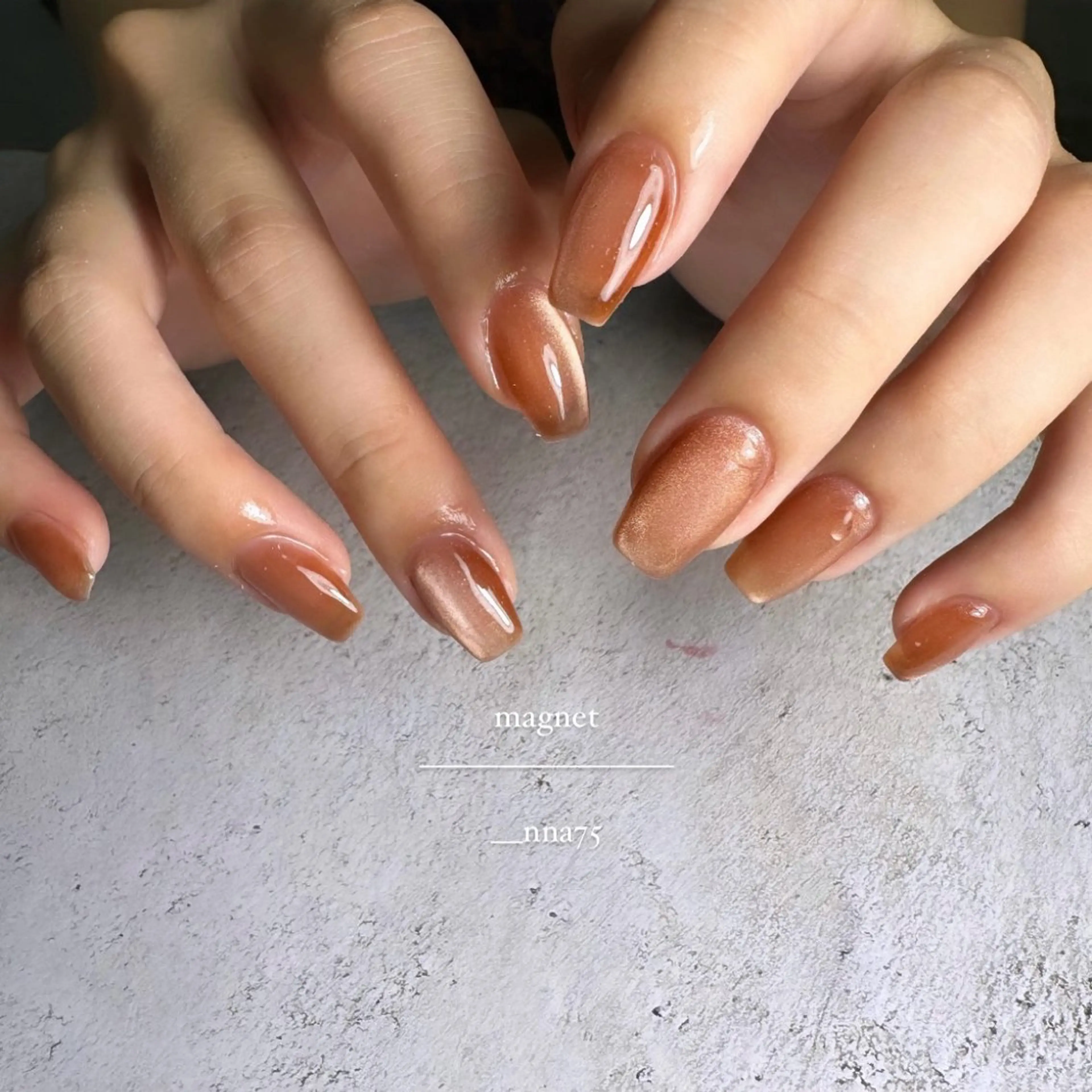 ネイル ハンドネイル GRANDE OSU Anna 🧸💛のネイルデザイン