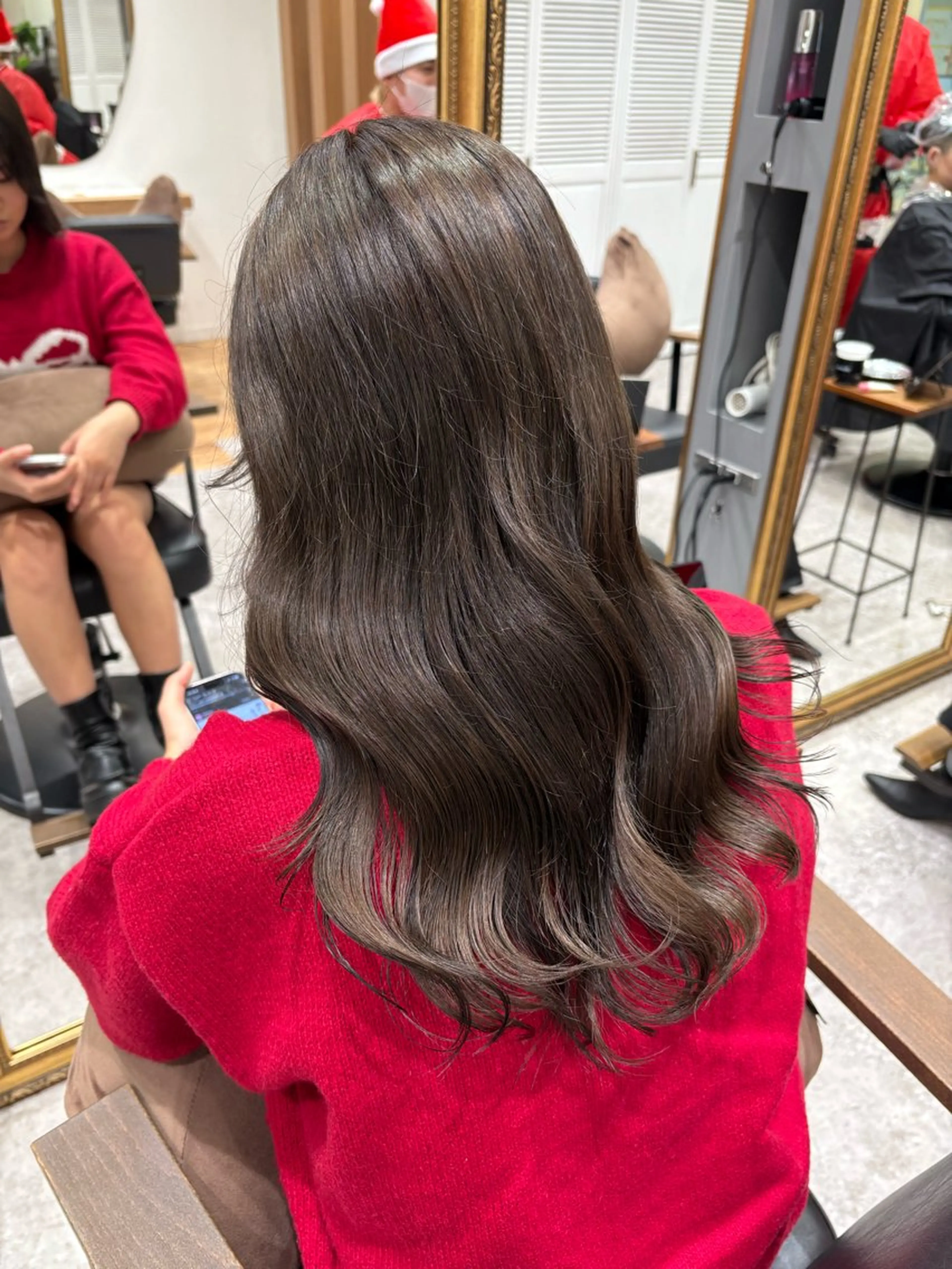 カラー ヘアカラー トリートメント 透明感カラー/ダブル カラー/MAI🎀のヘアスタイル