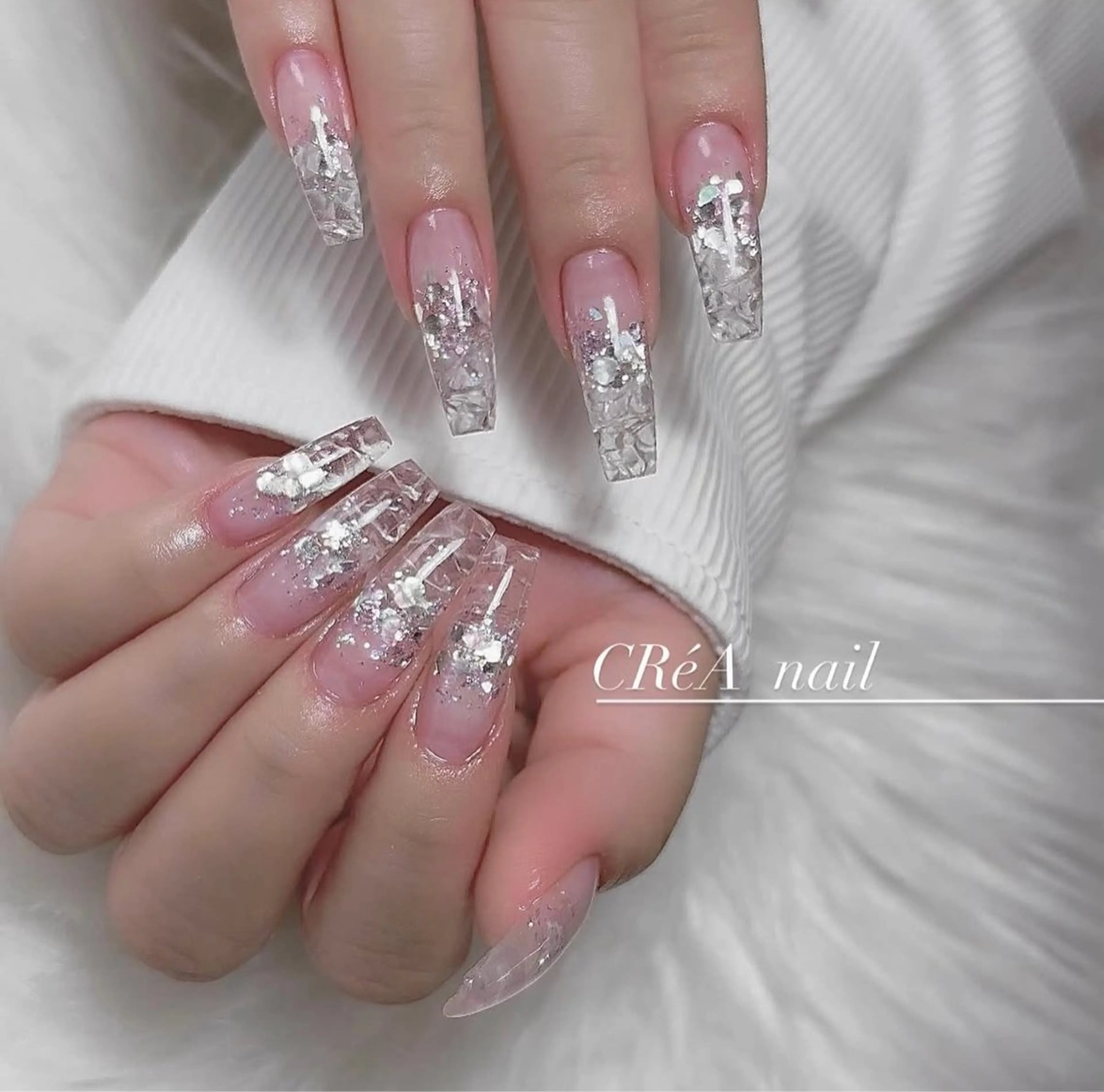 ネイル クリアネイル CRéA　-private nailsalon-所属・CReA nailのネイルデザイン