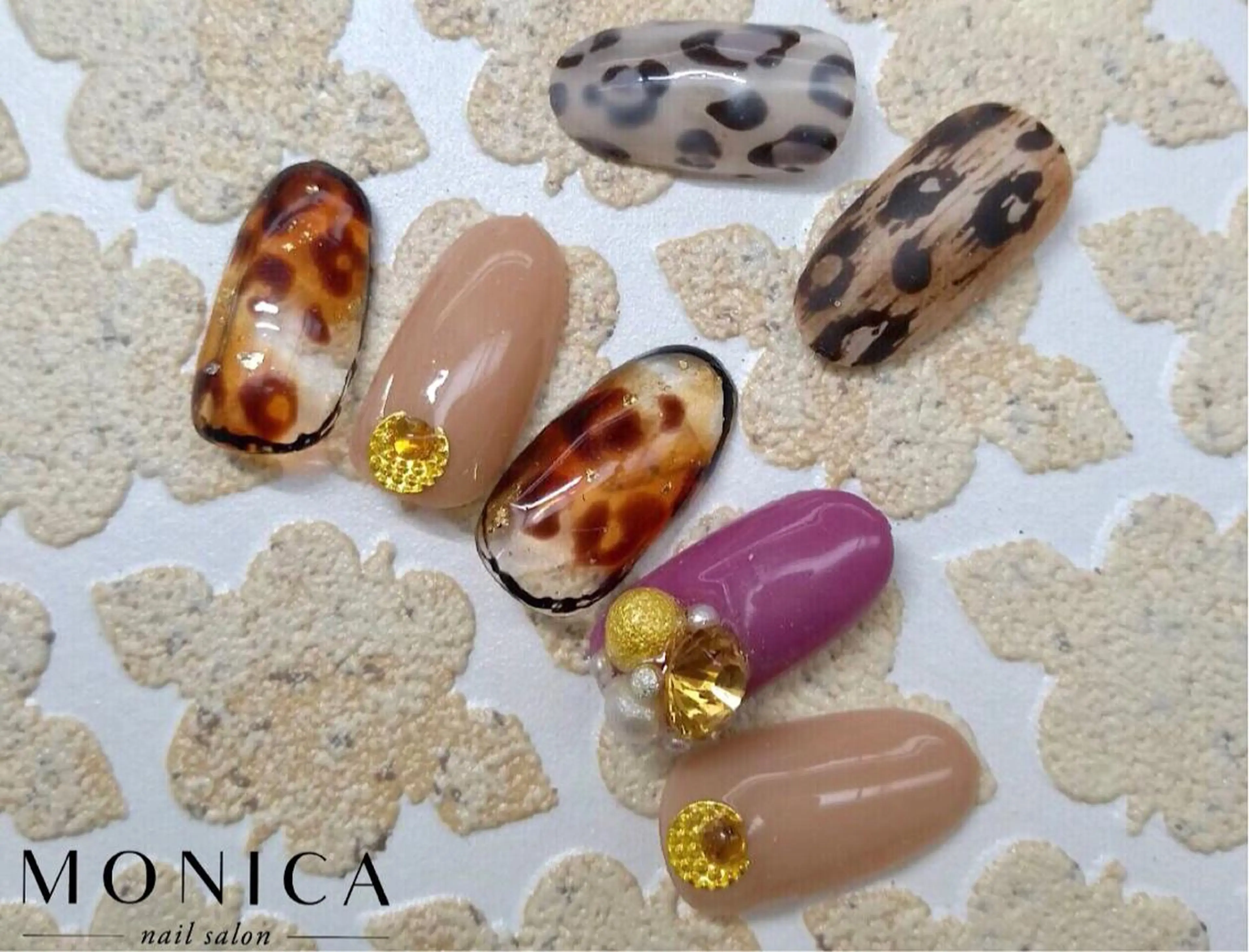 ネイル アニマル柄 nailsalon MONICAのネイルデザイン