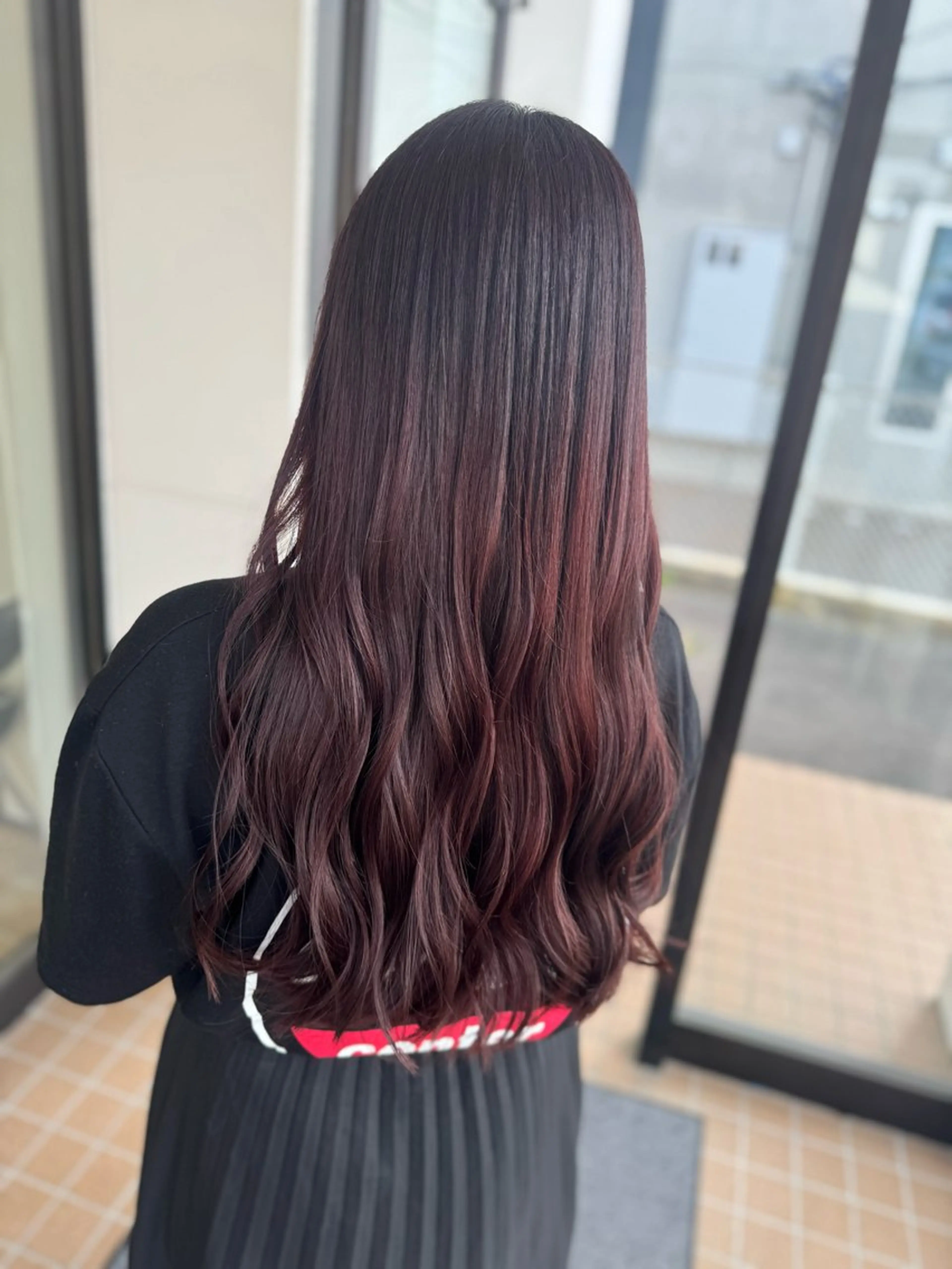 ロング カット ヘアカラー トリートメント 🇰🇷韓国風顔周り NANAMI🇰🇷のヘアスタイル