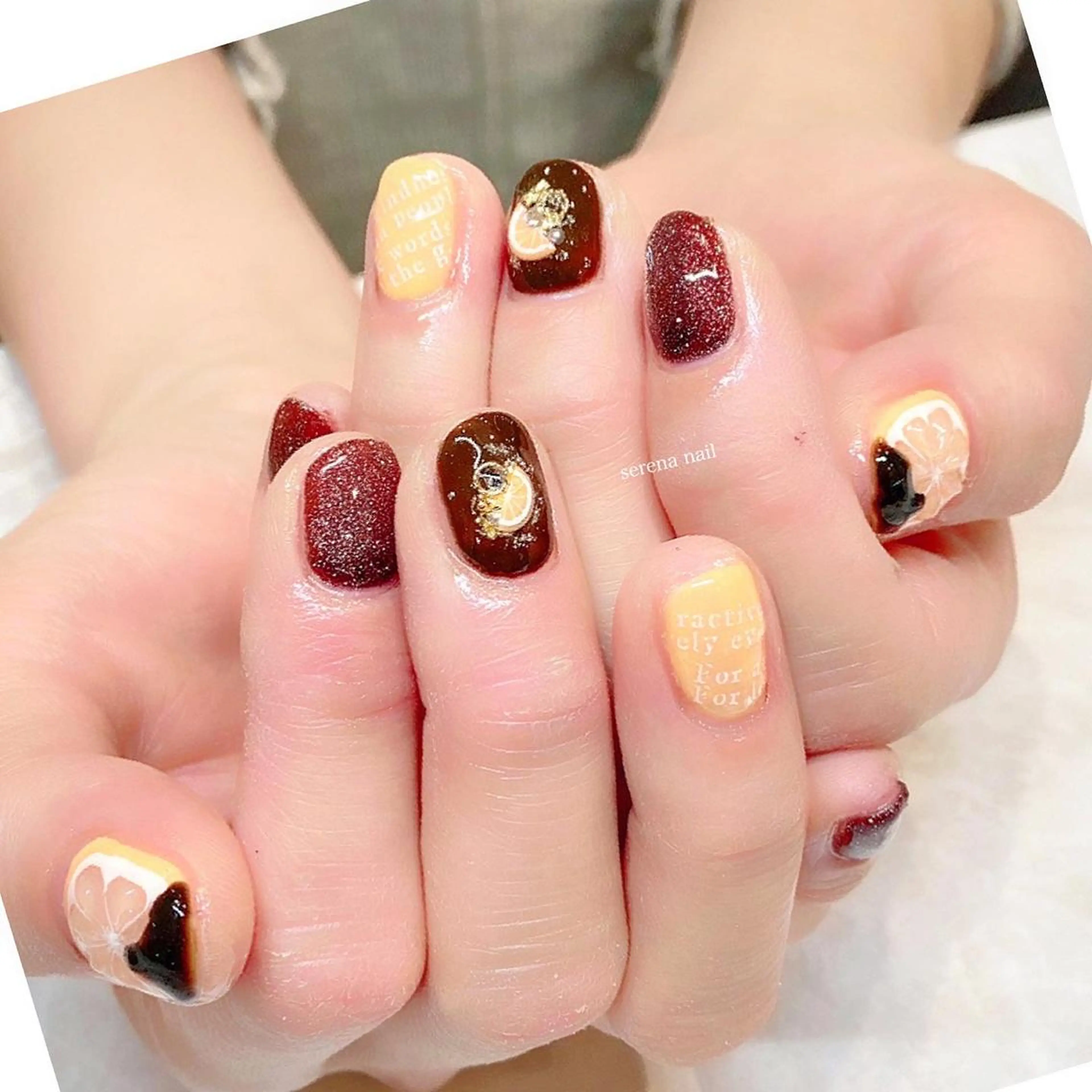 ネイル ハンドネイル serena nailのネイルデザイン