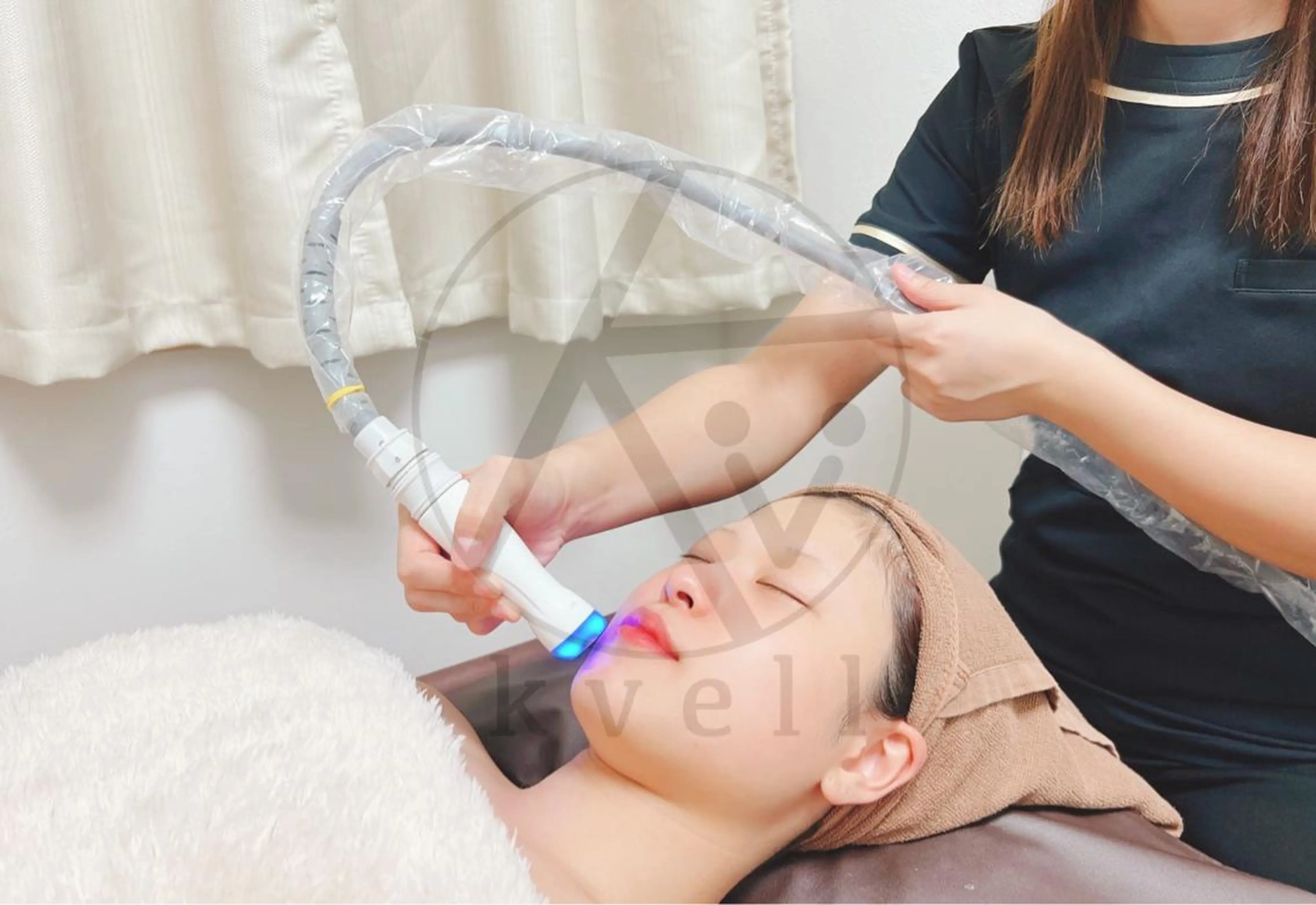 新型スリムムーヴフェイシャル/スッキリ小顔/むくみケア/小顔リンパマッサージ付き/毛穴ケア約60分施術の写真