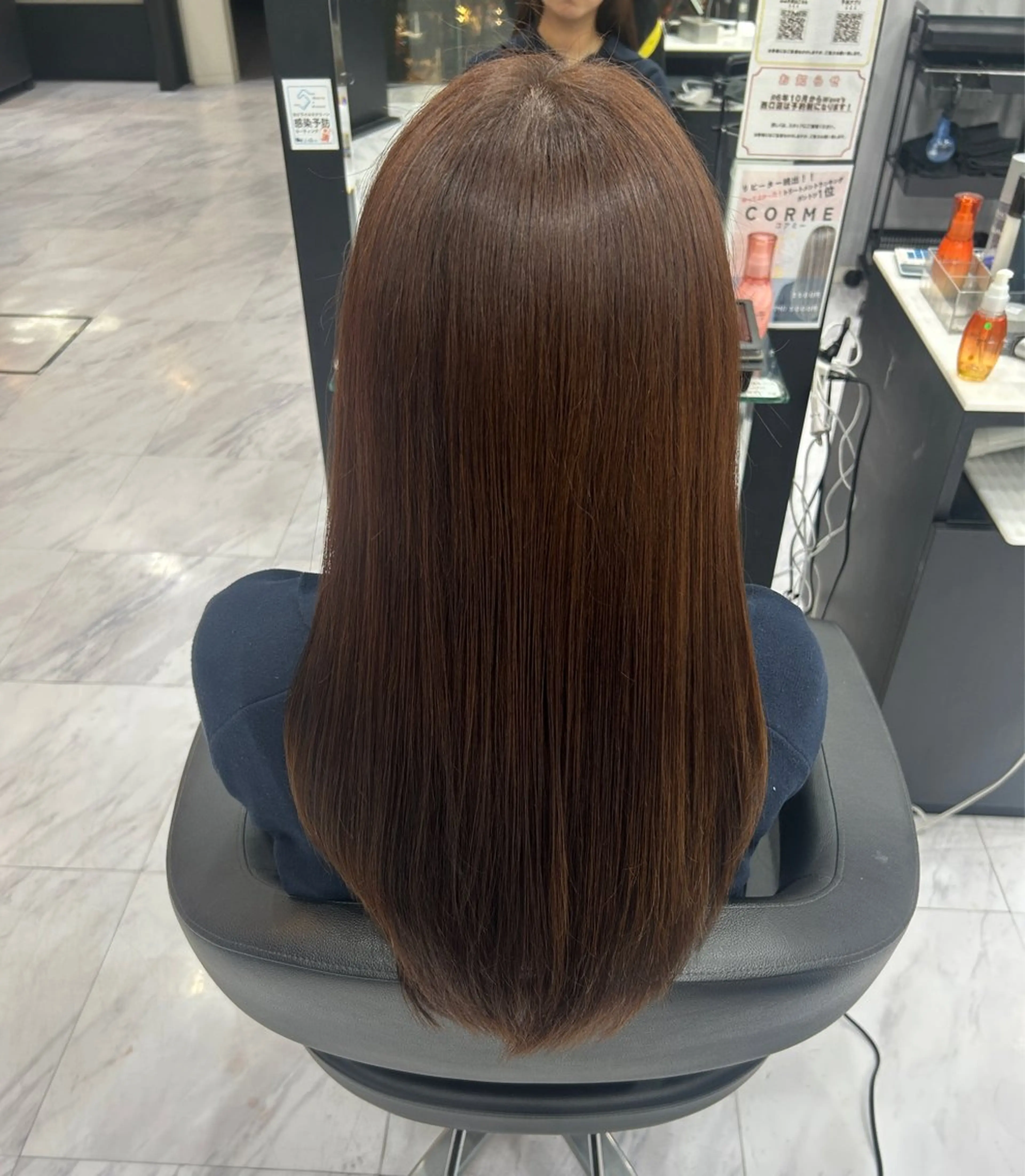 ロング カラー ヘアカラー トリートメント 🍊小川実里🍊 /カラーレイヤーのヘアスタイル