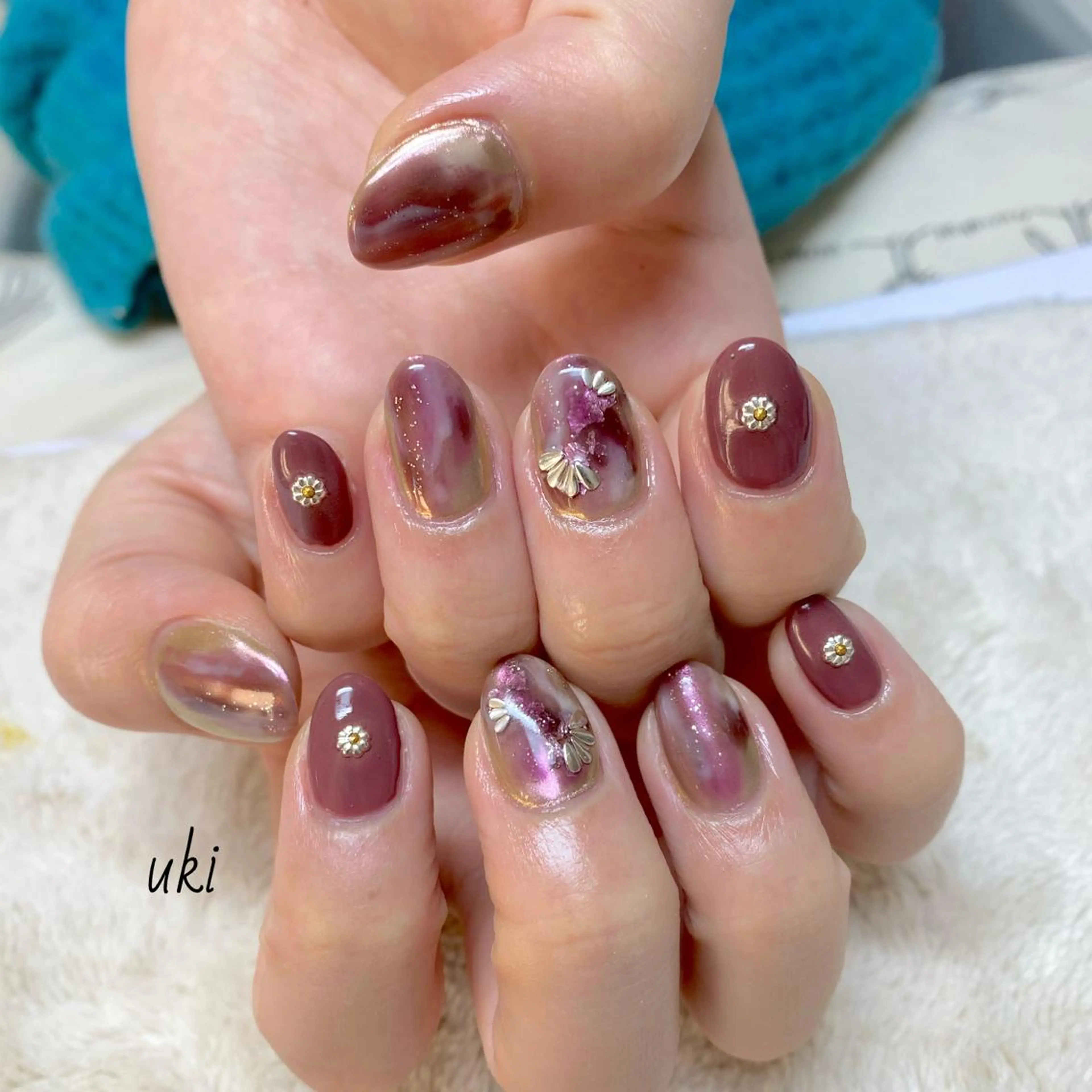ネイル ハンドネイル Ameri nail /UKIのネイルデザイン