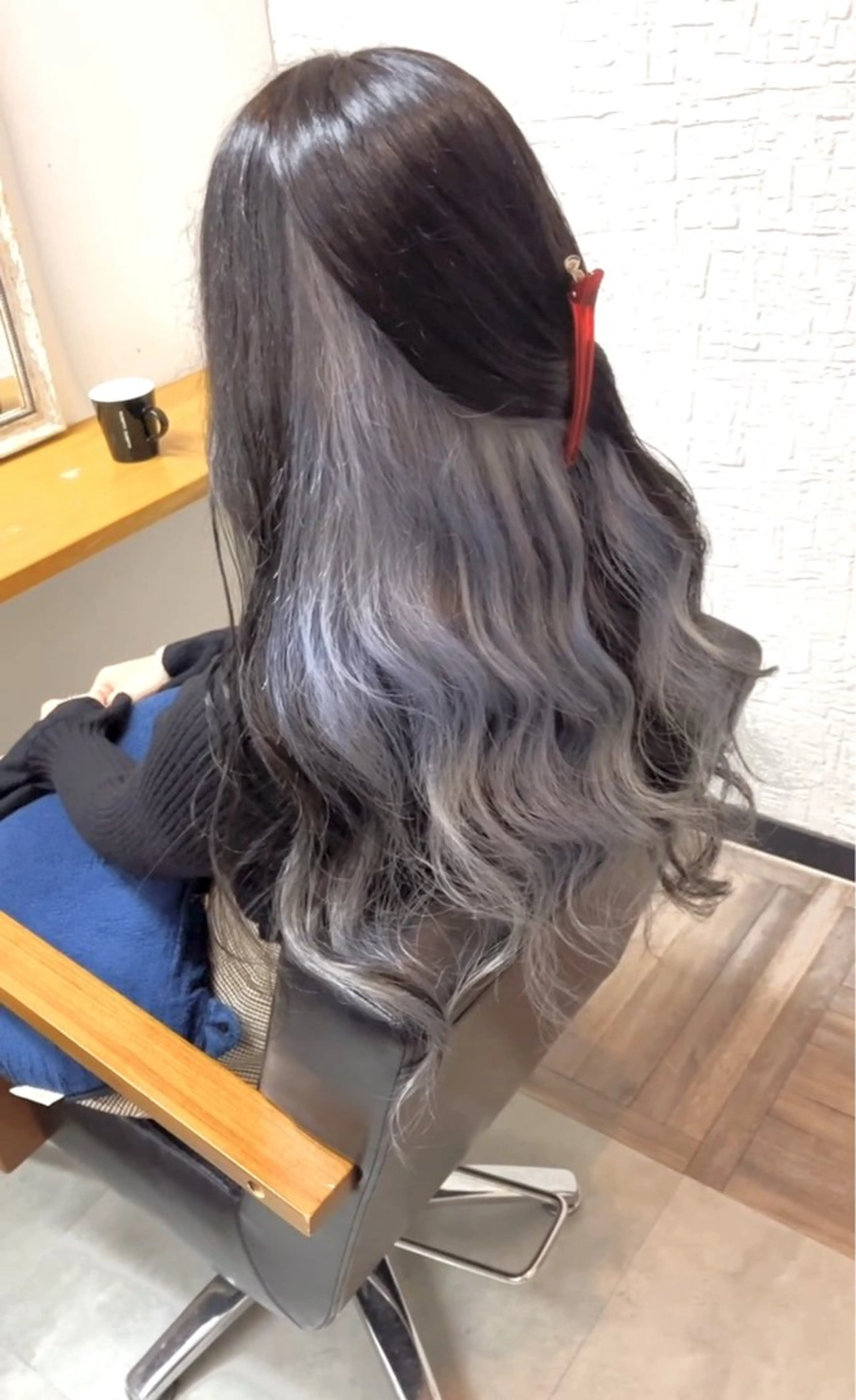 セミロング ヘアカラー 井上椋介 【Recharme】のヘアスタイル