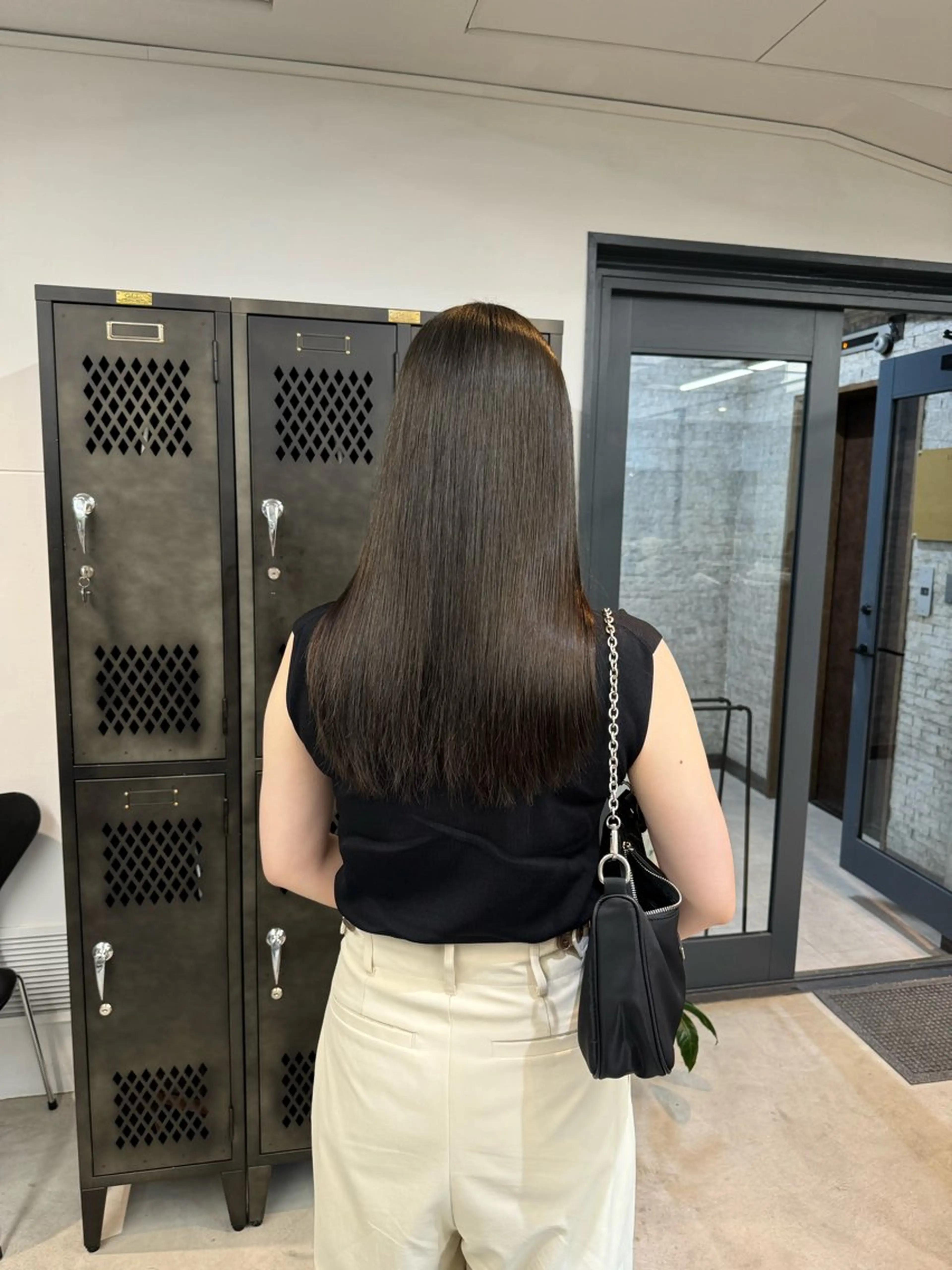 セミロング ヘアカラー トリートメント INORI /フェイスレイヤーのヘアスタイル