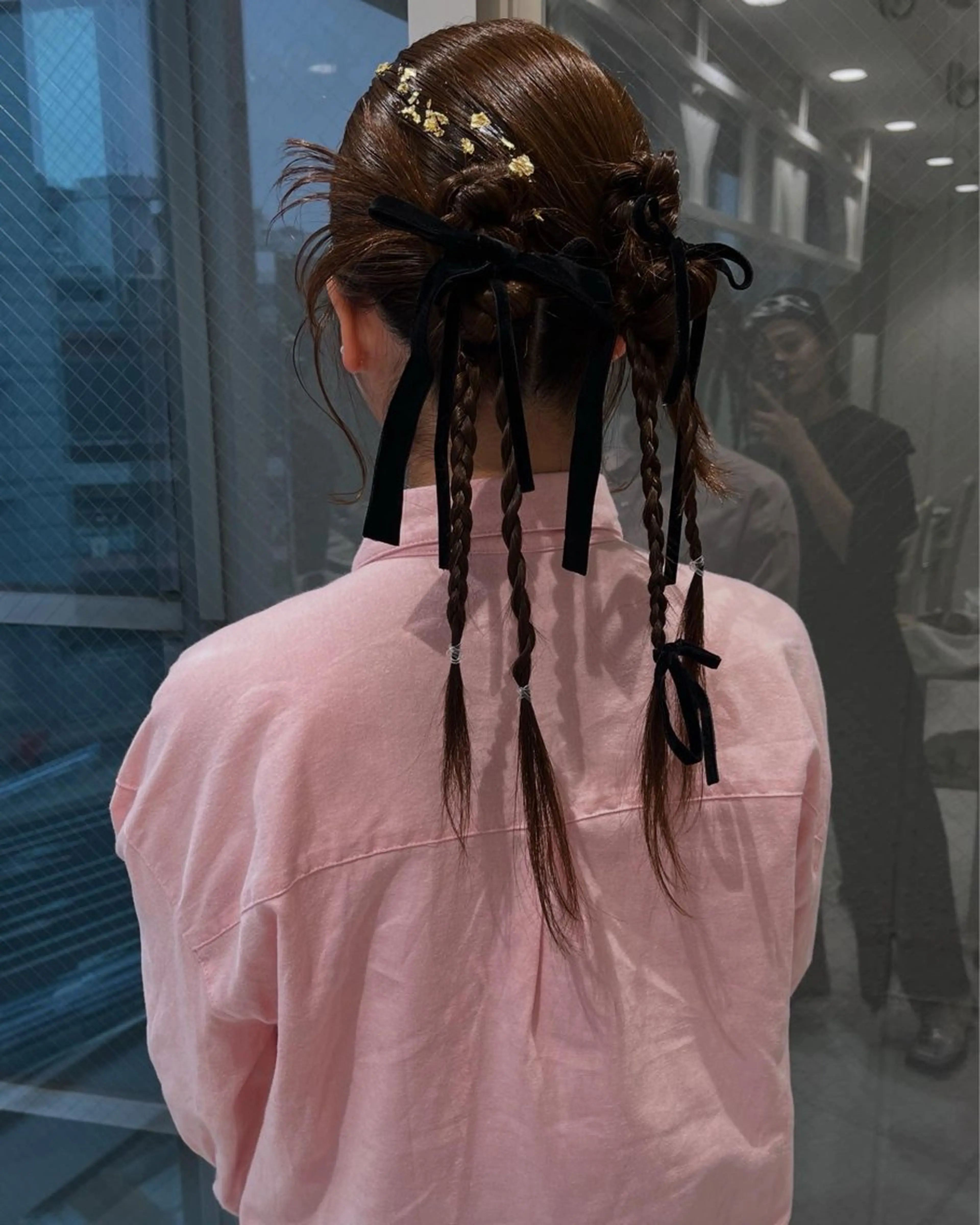 ヘアアレンジ ウルフカット／吉村 桃子のヘアスタイル