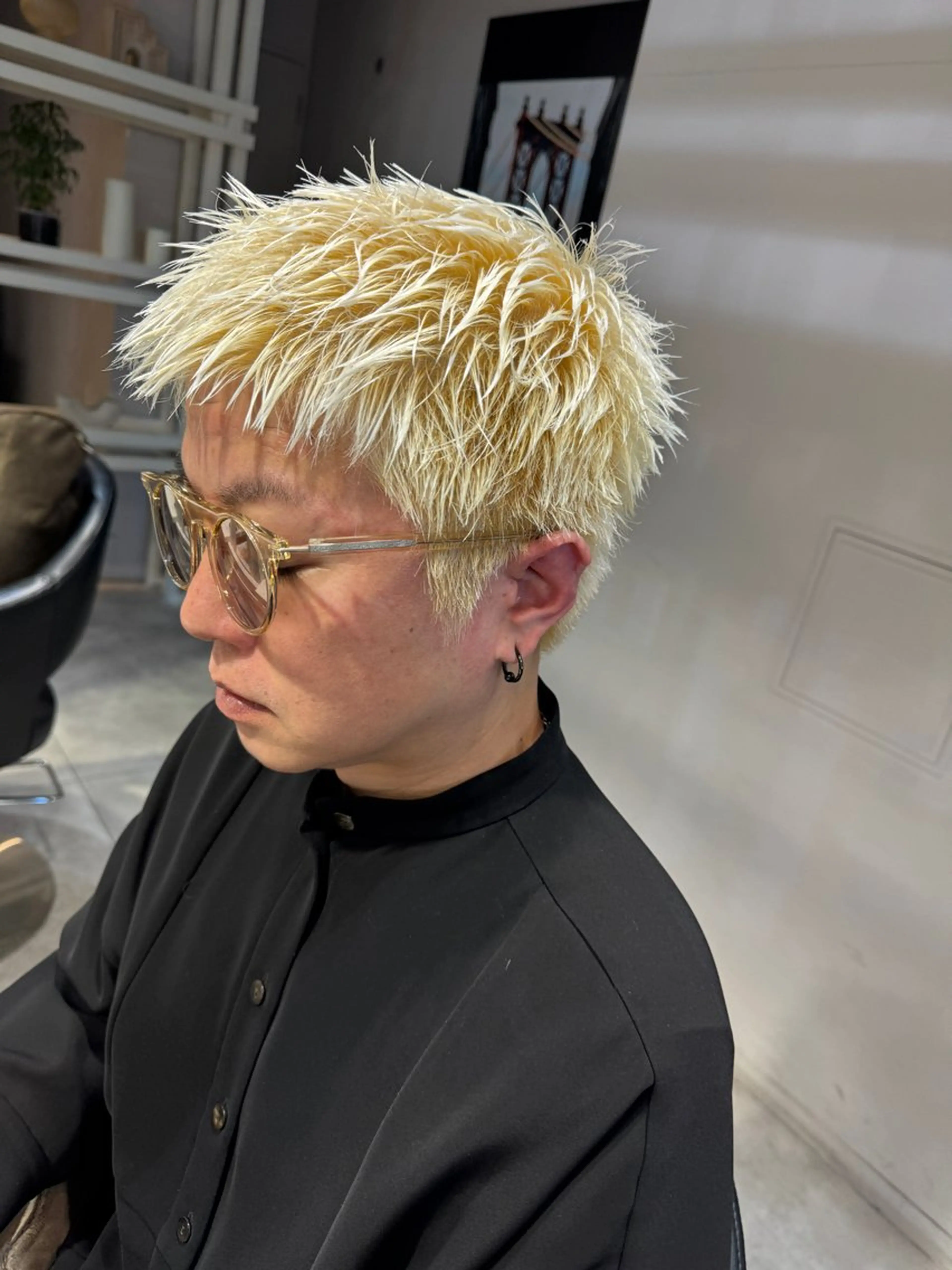 ショート メンズ スパイキーショート ショートヘア カット Dxxxx III所属・女性目線の大人 メンズ*Ayakaのヘアスタイル