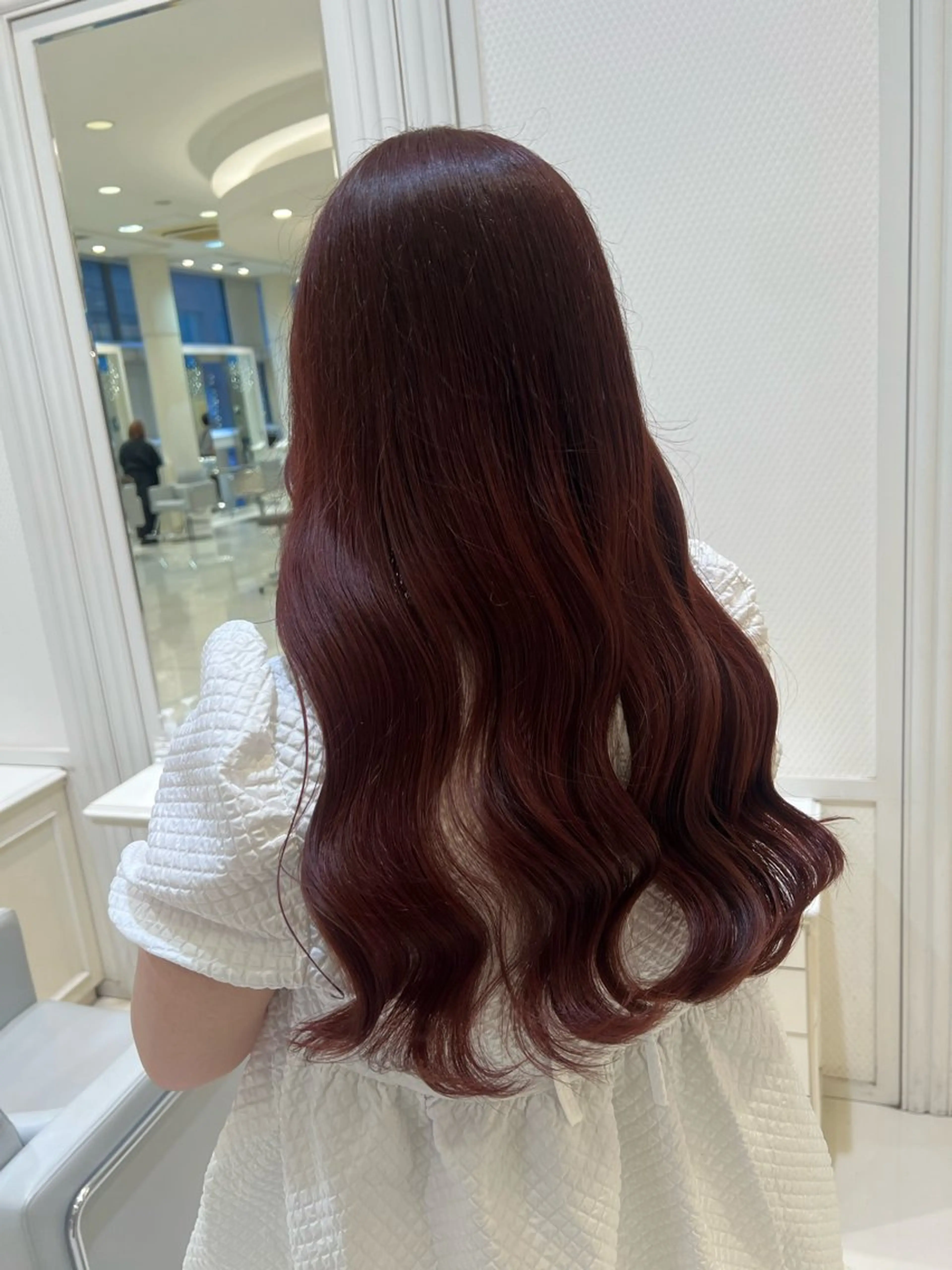 ロング カラー ブリーチ ブリーチなしカラー Ash 銀座店所属・銀座/カラー 🎀momo🎀のヘアスタイル