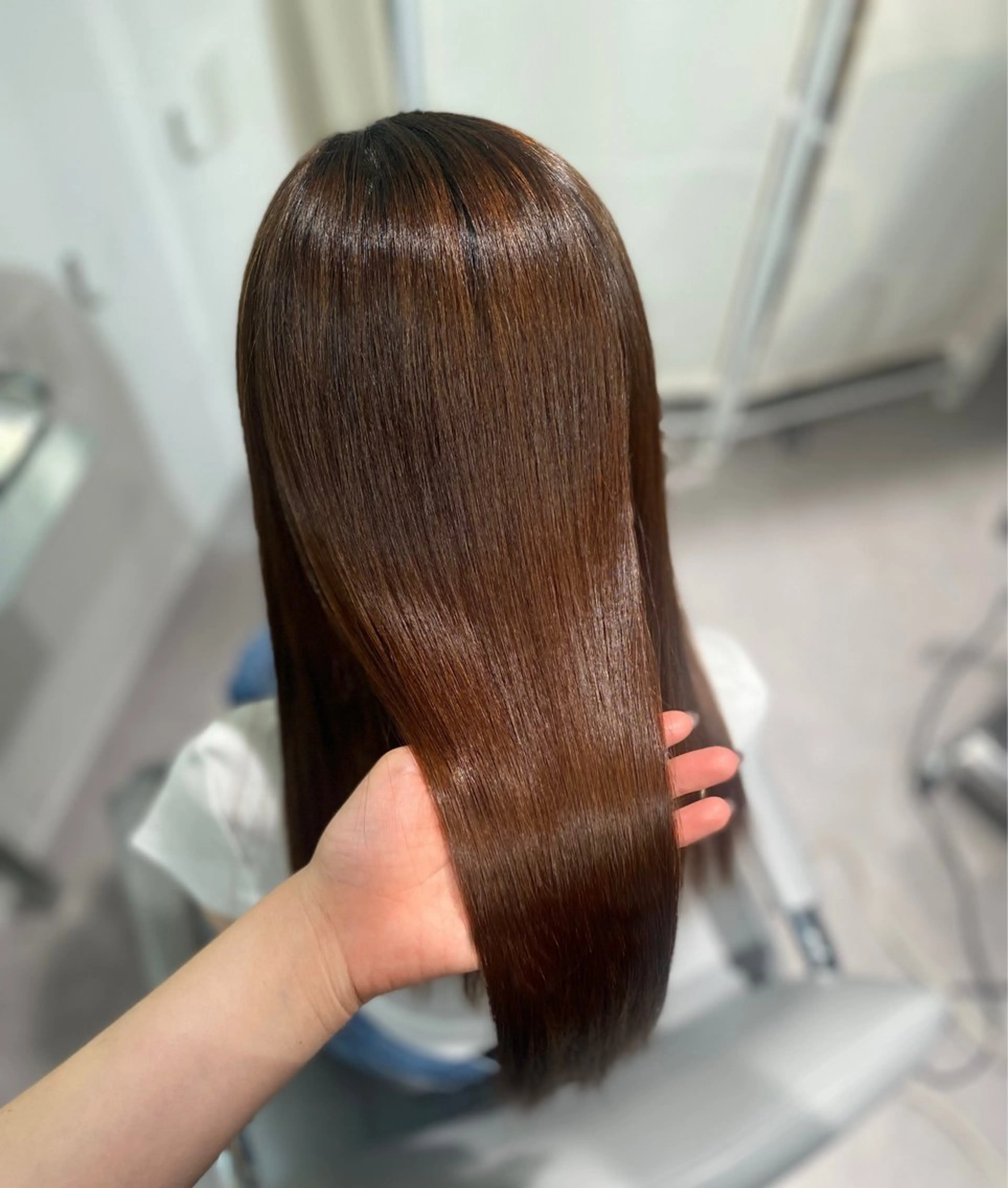 セミロング トリートメント 川村 歩夏のヘアスタイル