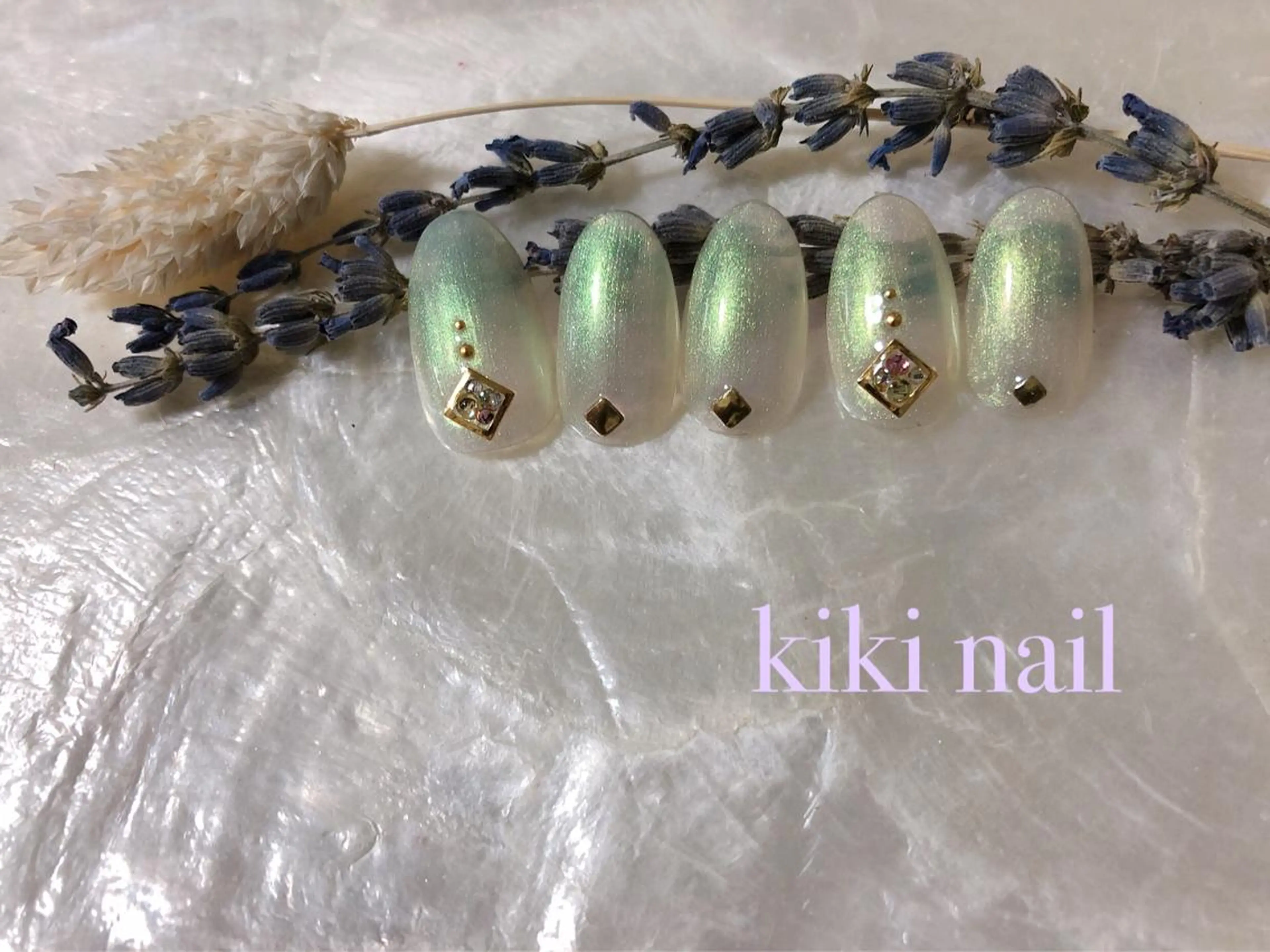 ネイル 夏ネイル kiki nail 二子玉川のネイルデザイン