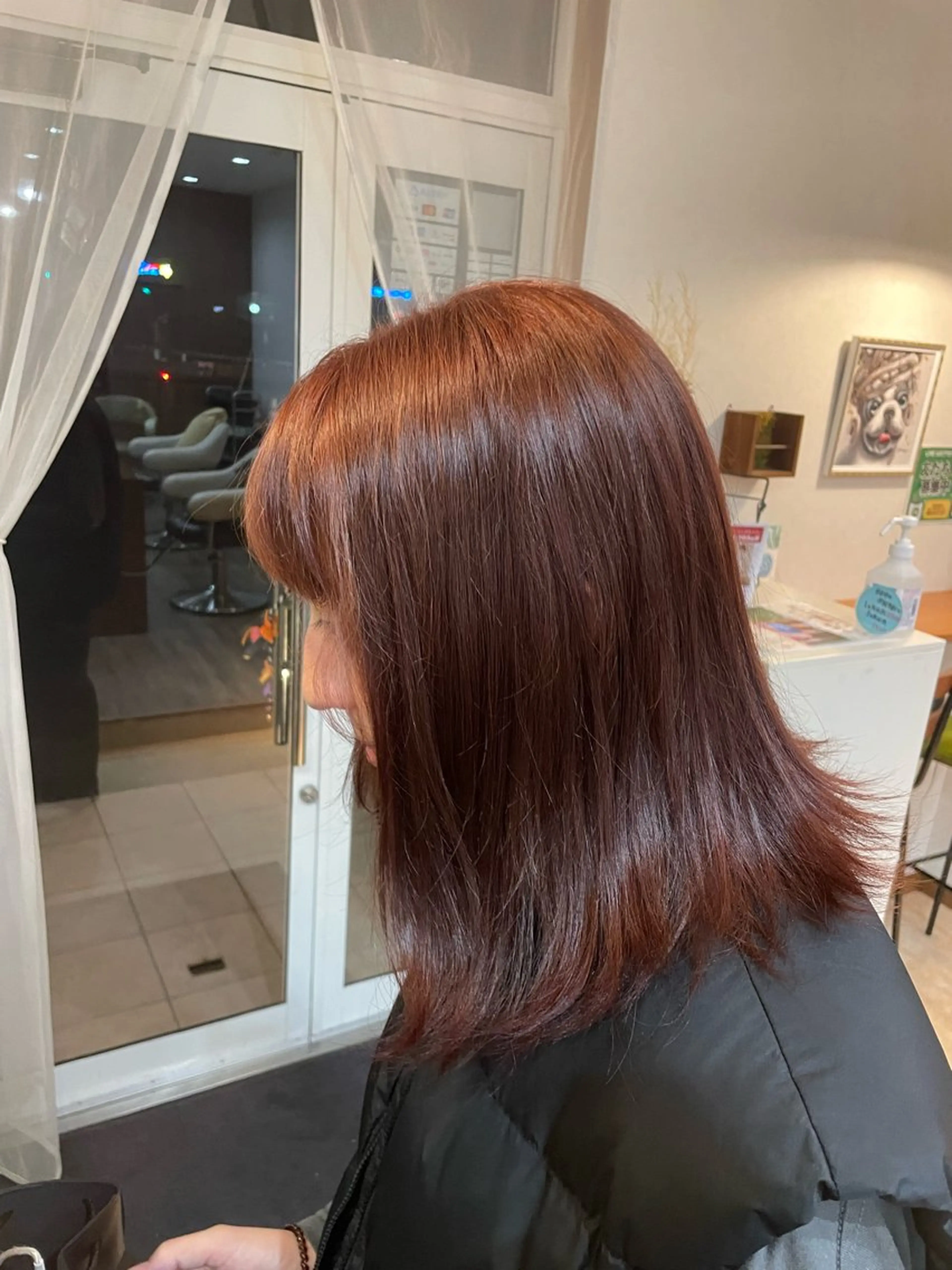 セミロング 笠間 悠月のヘアスタイル