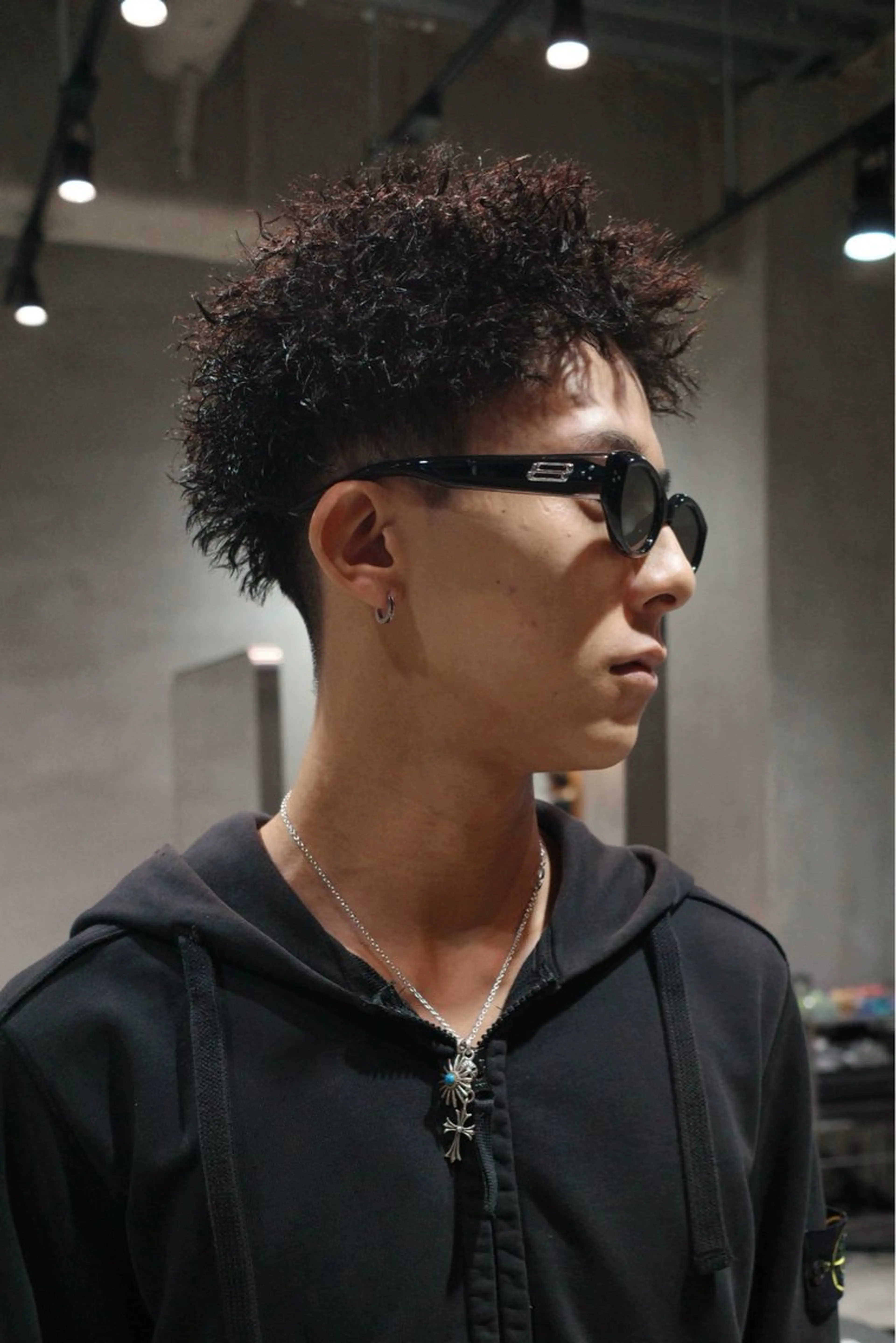 ショート パーマ ショートヘア ツイストパーマ カット パーマ fifthJINNAN所属・八原 良来のヘアスタイル