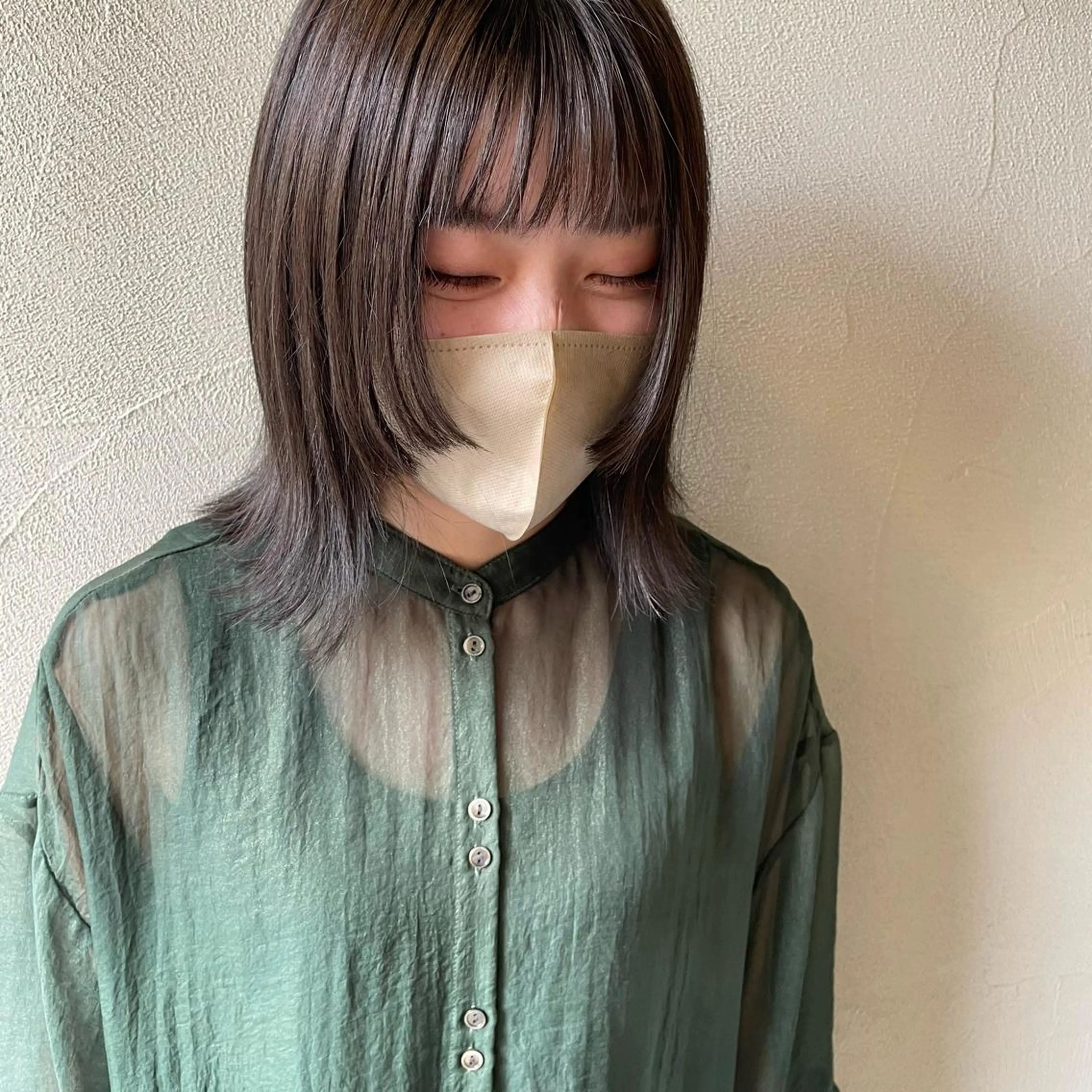 ミディアム カラー 🌷nanase🌷 gally hairのヘアスタイル