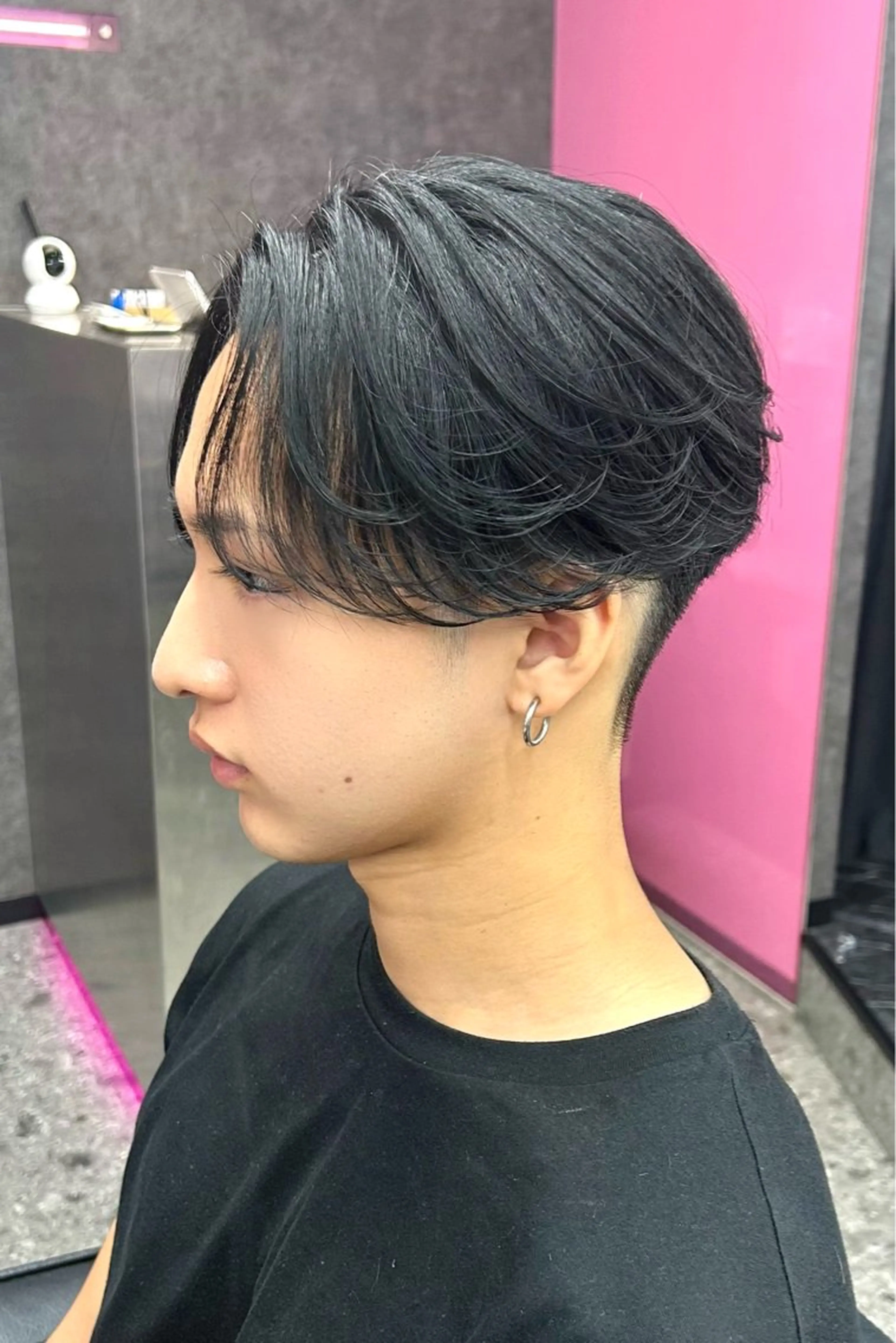 ショート メンズ カット ヘアセット メンズスタイリスト 前田雄輝のヘアスタイル