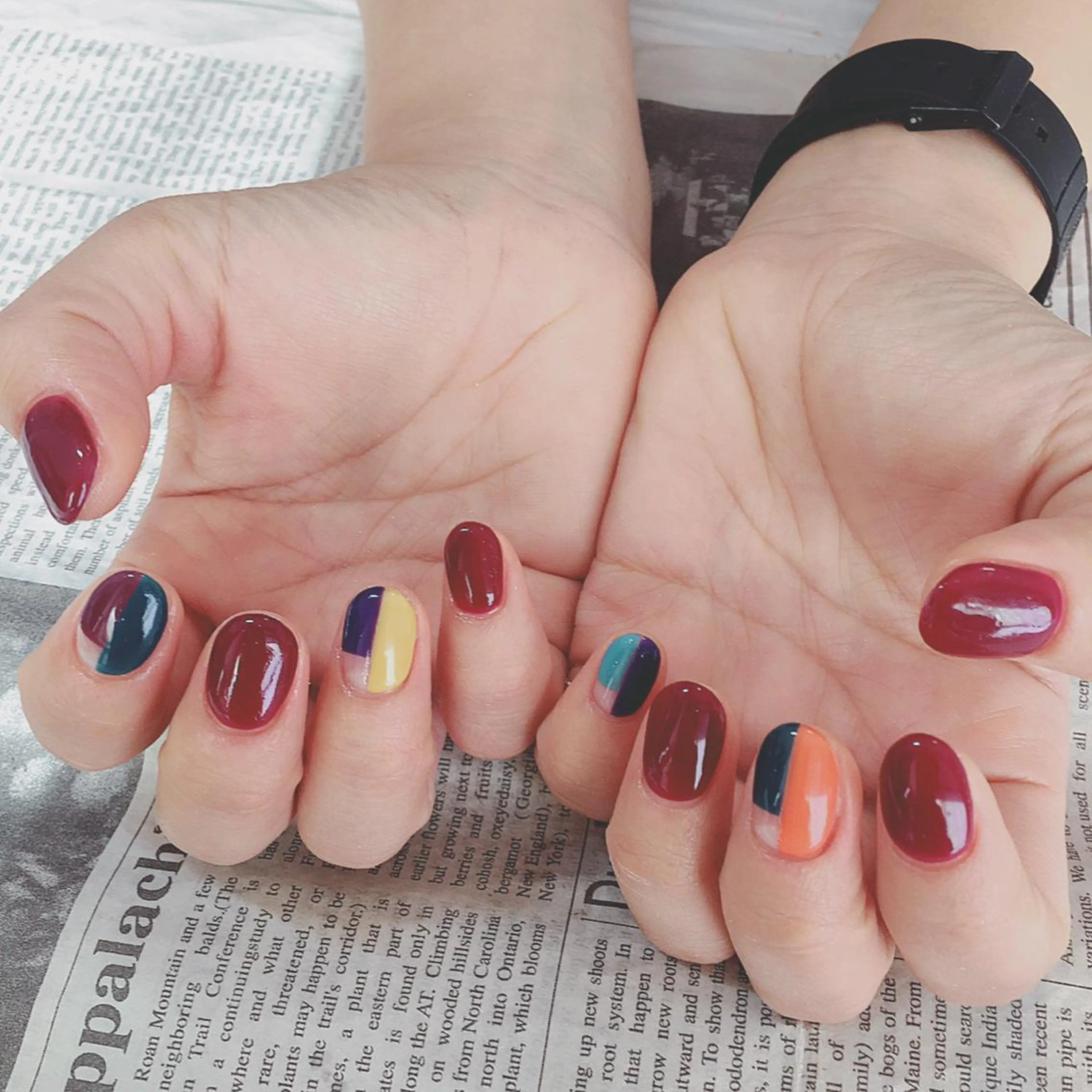 ネイル ハンドネイル ハンドケア 森山 舞のネイルデザイン