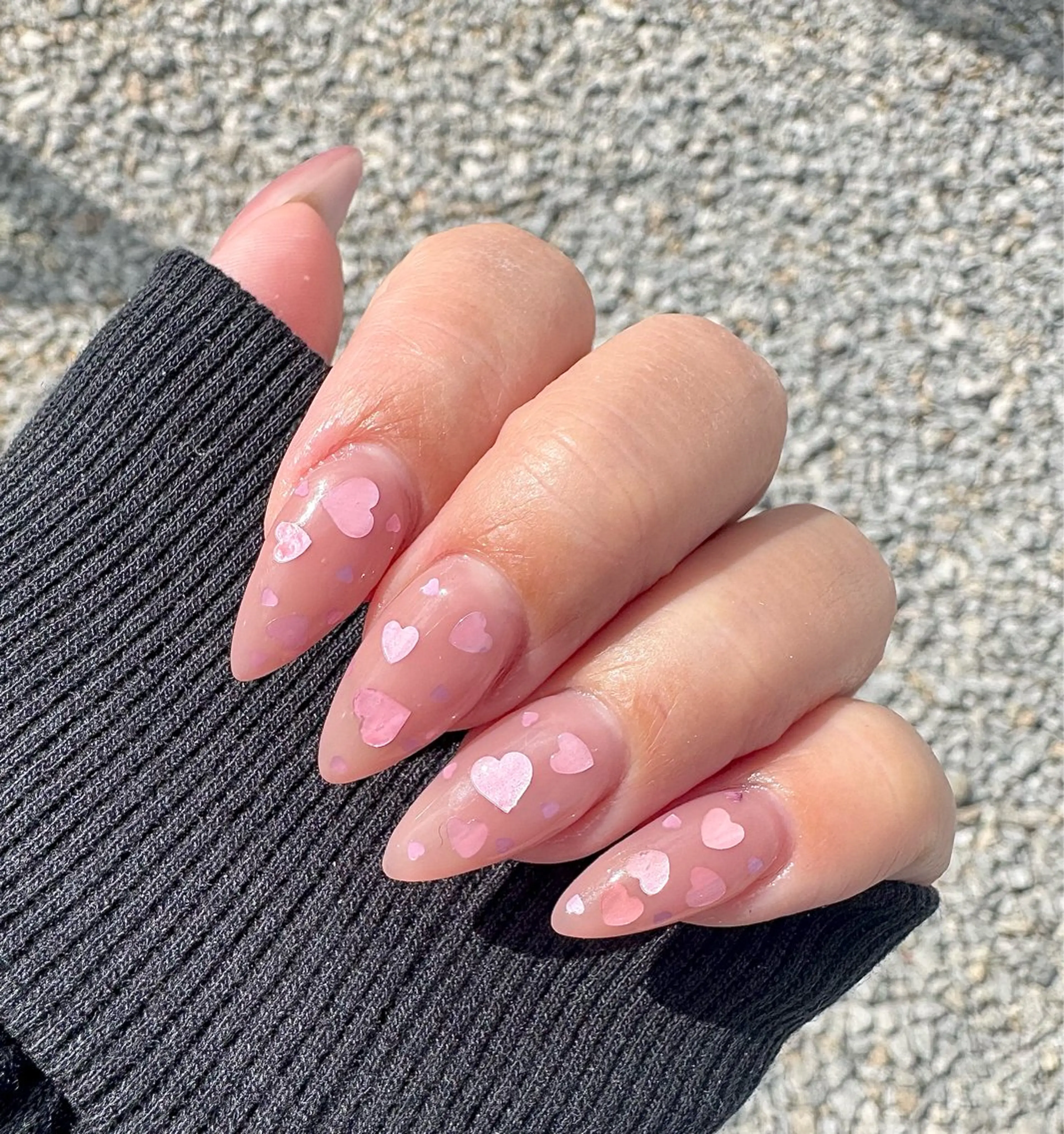 ネイル ハート LinoTino nailのネイルデザイン