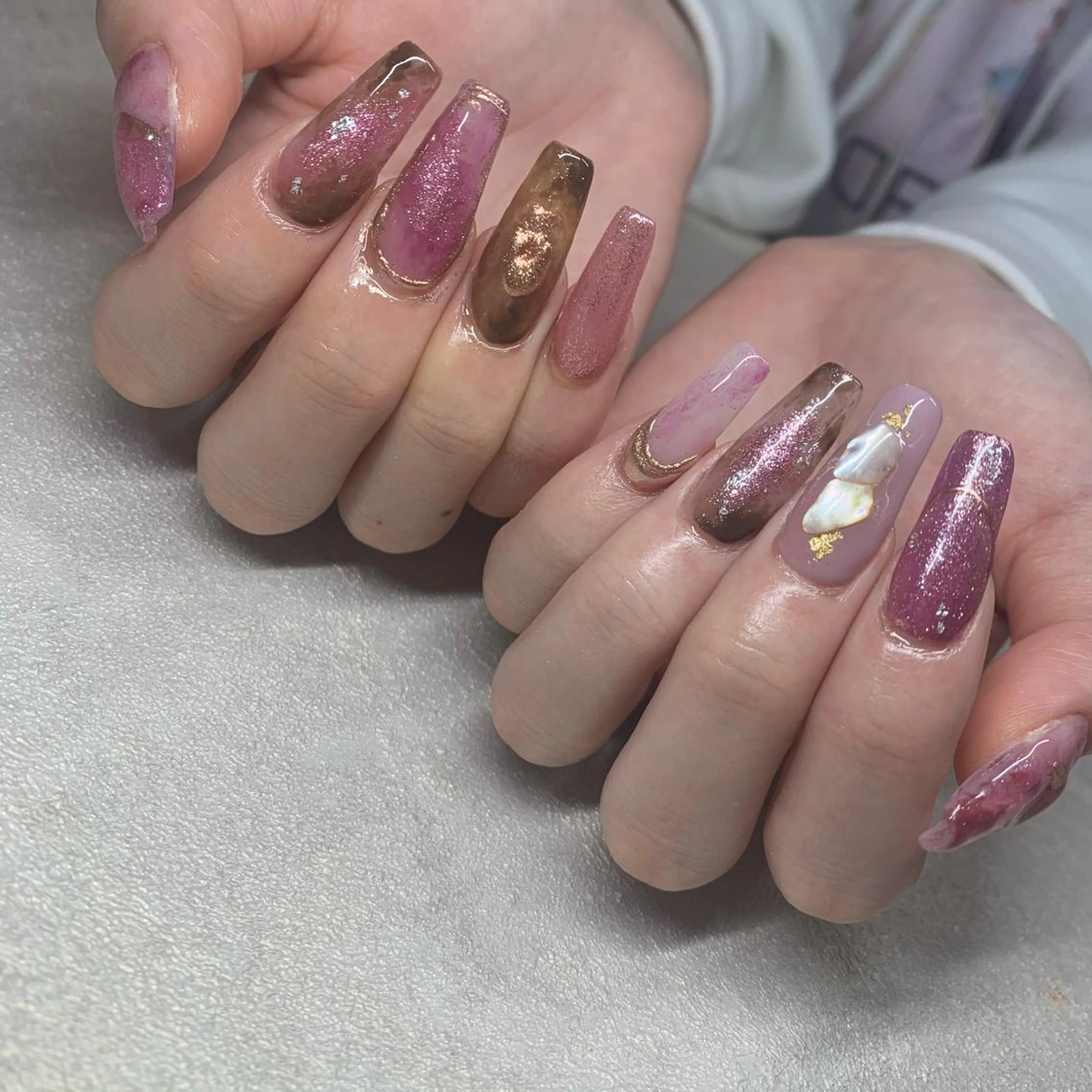 ネイル Nes.nail所属・🌼Nomura Yuko🌷のネイルデザイン