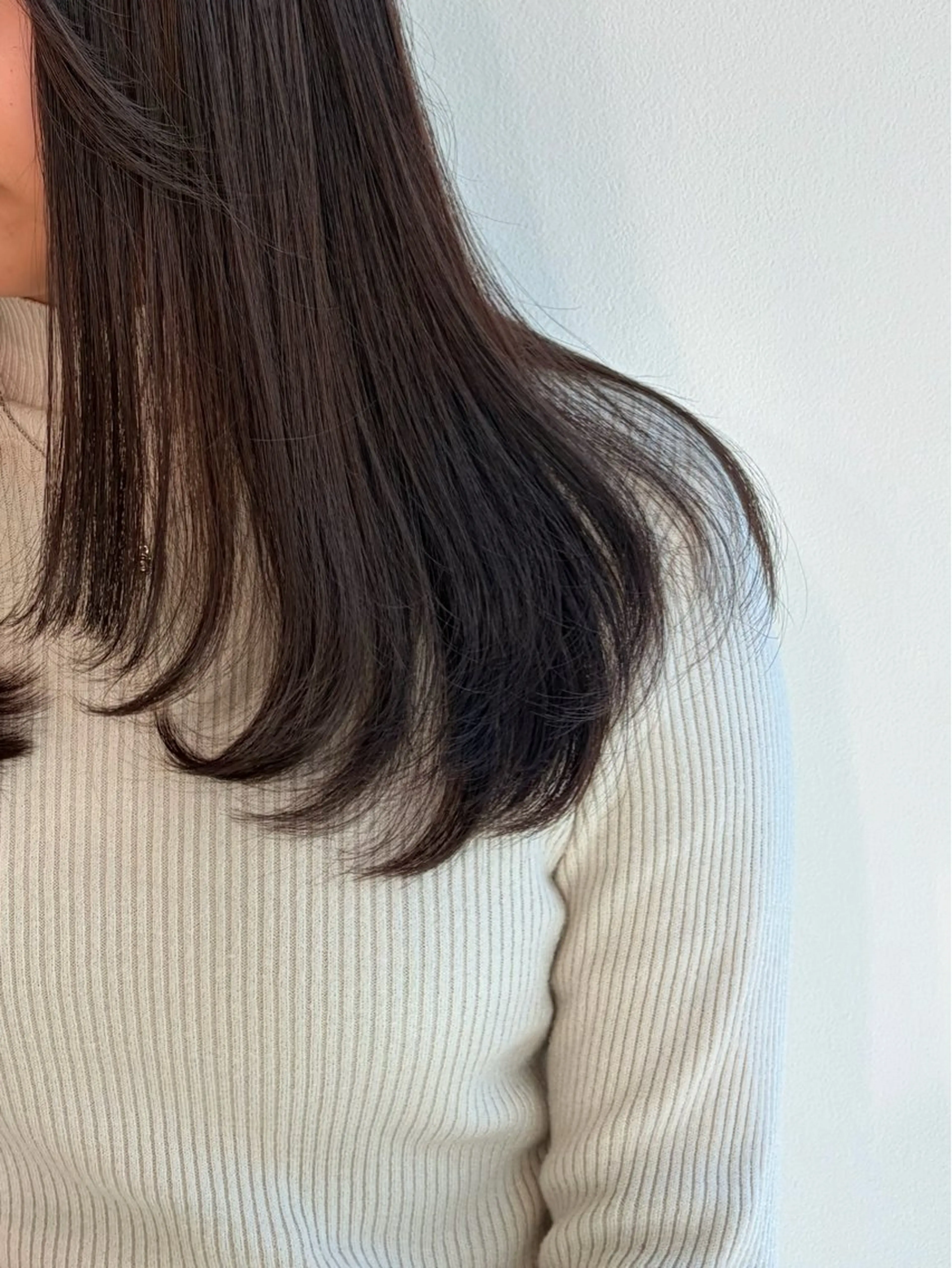 セミロング カラー カット ヘアカラー Yamada Ami🪐のヘアスタイル