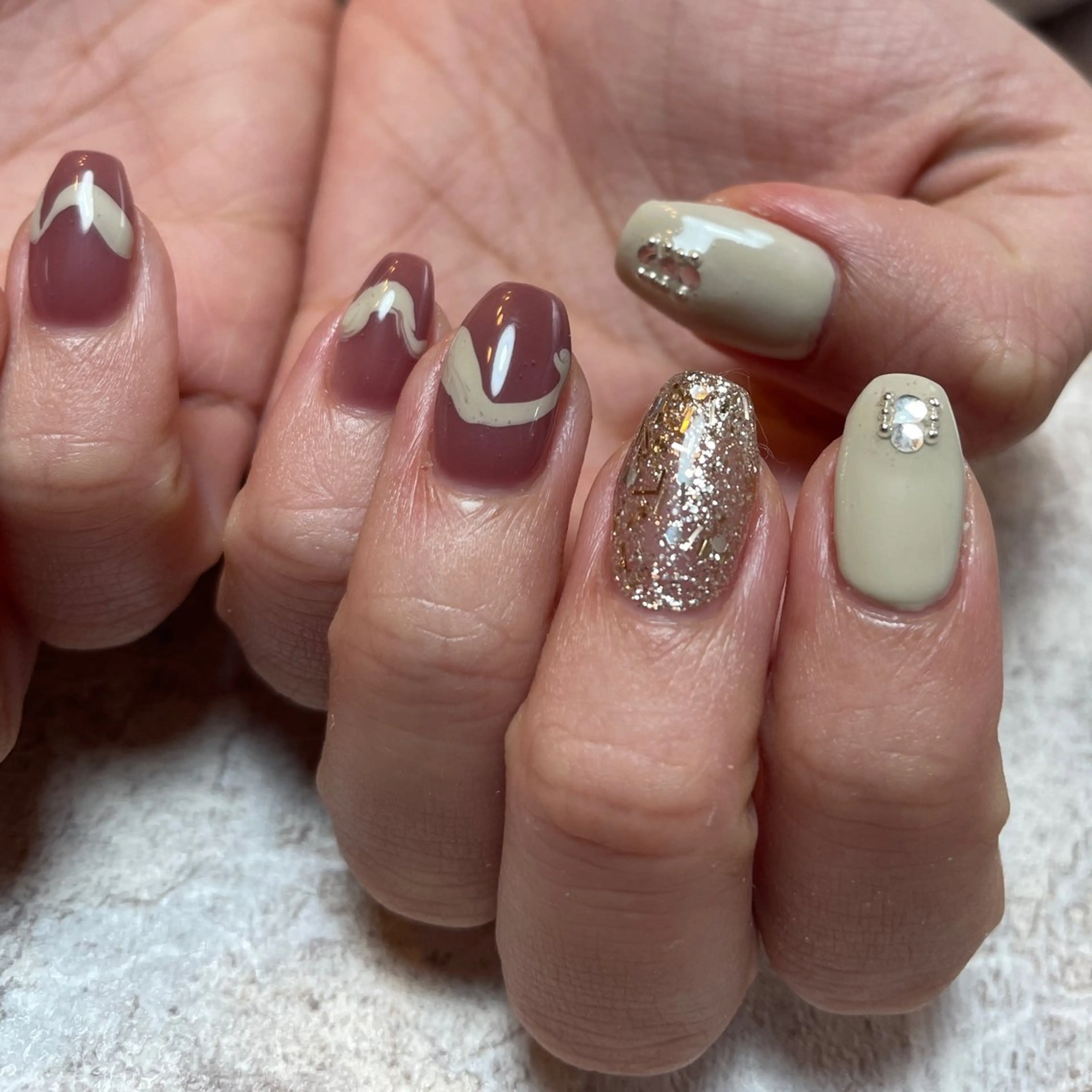 ネイル ハンドネイル 自由が丘サロン FUMIのネイルデザイン