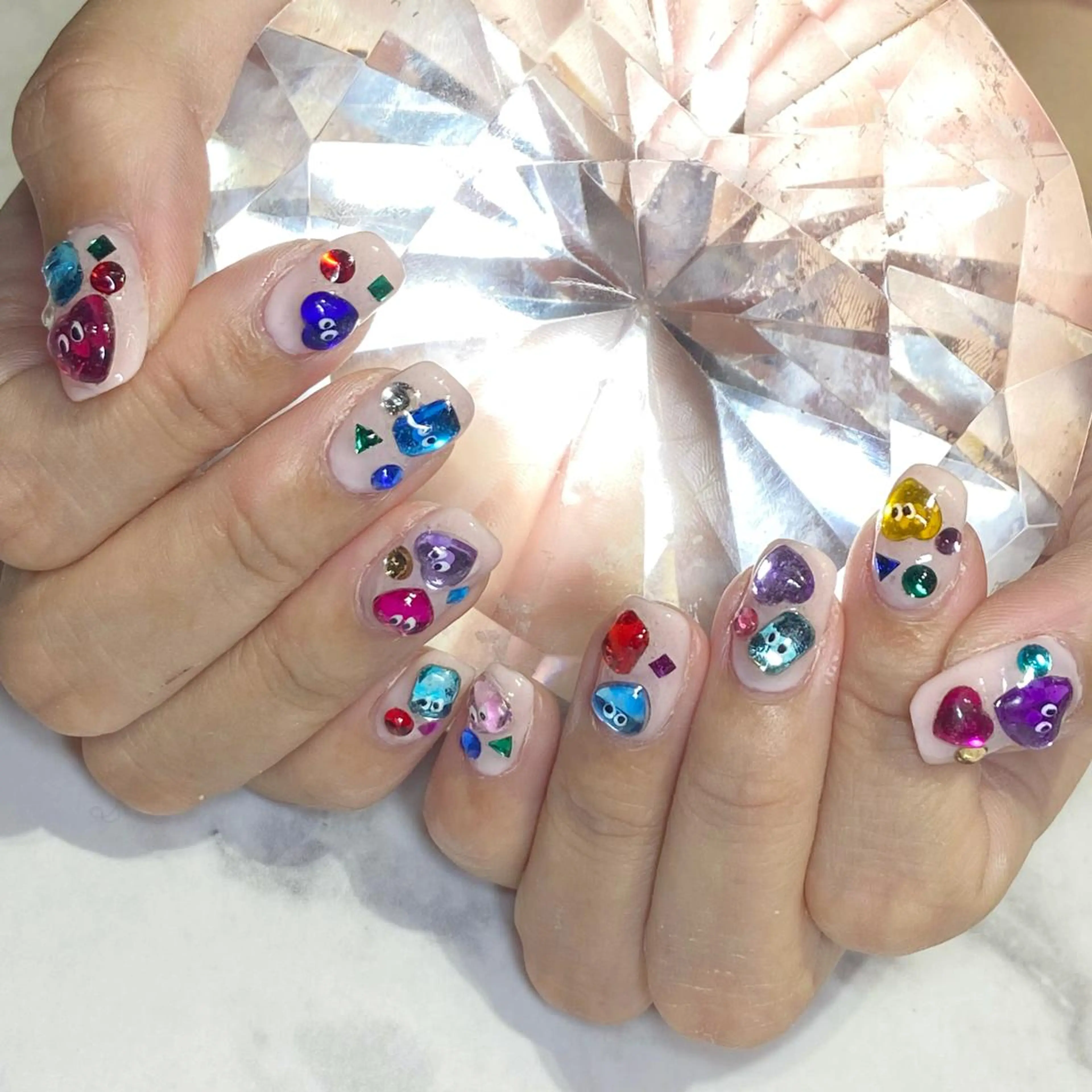 ネイル ハンドネイル あ きのネイルデザイン