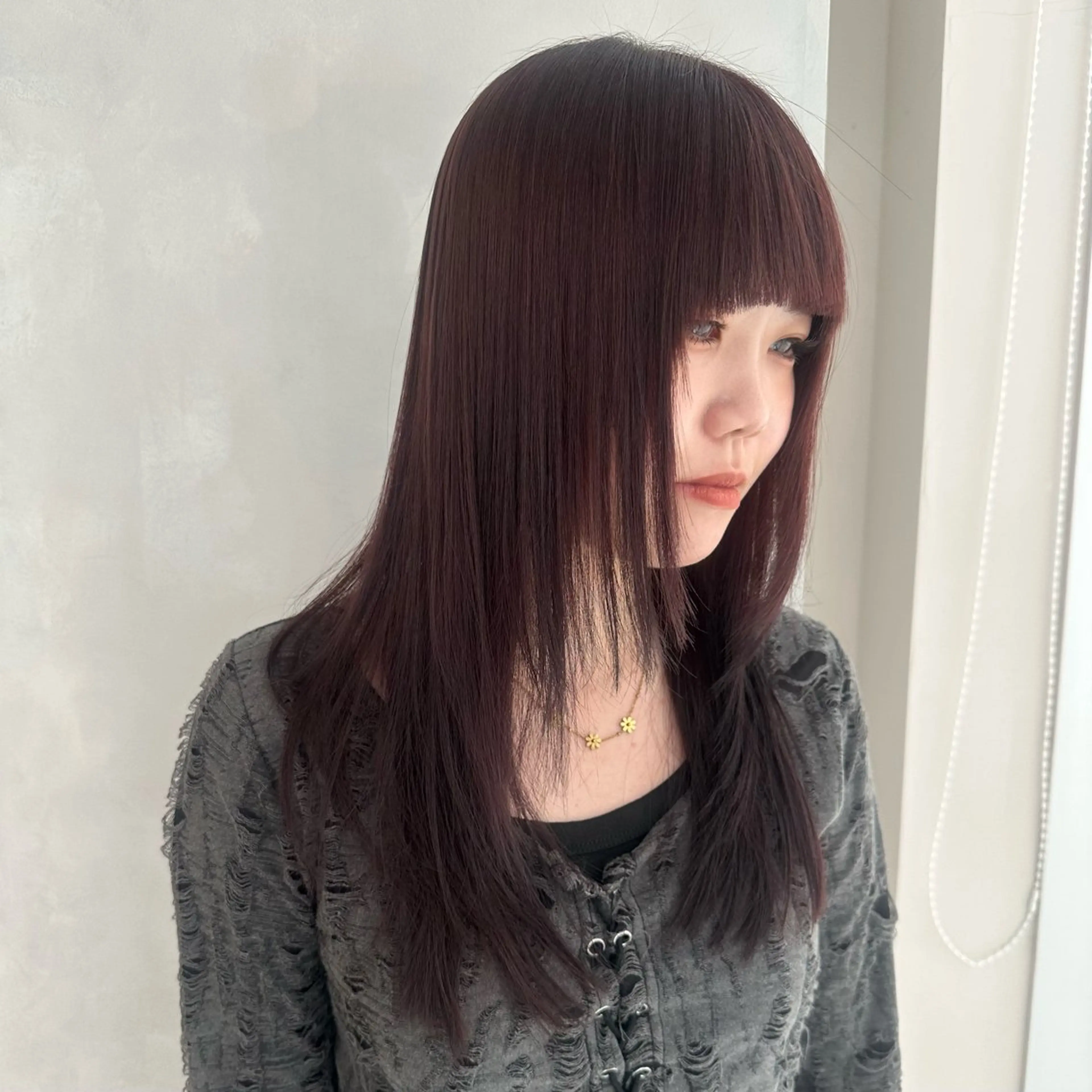 🪻ケア万全メニュー🪻しっかり内部補修トリートメントつき[ケア全体カラー]イルミナカラーに変更可の写真