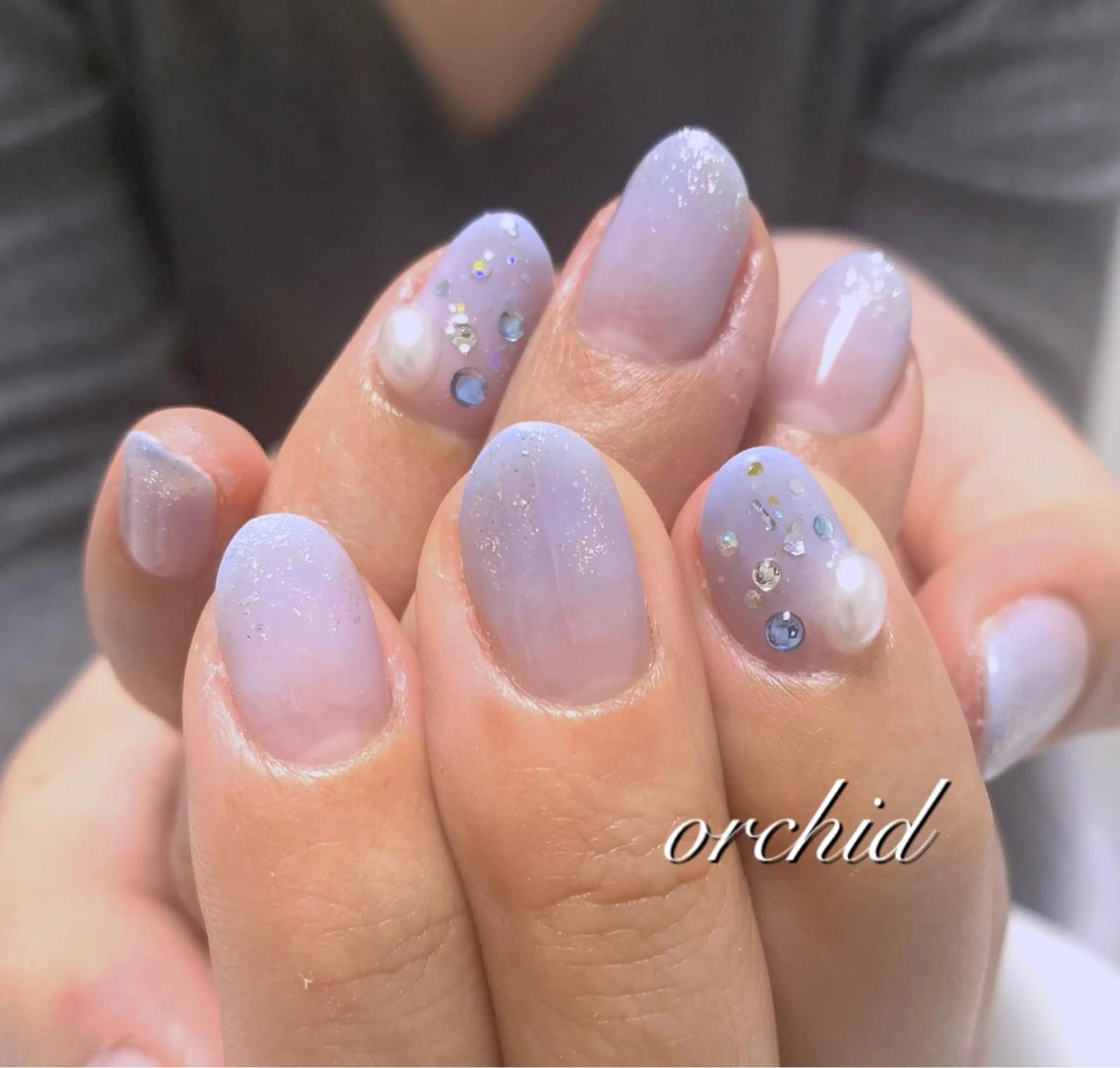 ネイル orchid ♡オーキッドのネイルデザイン
