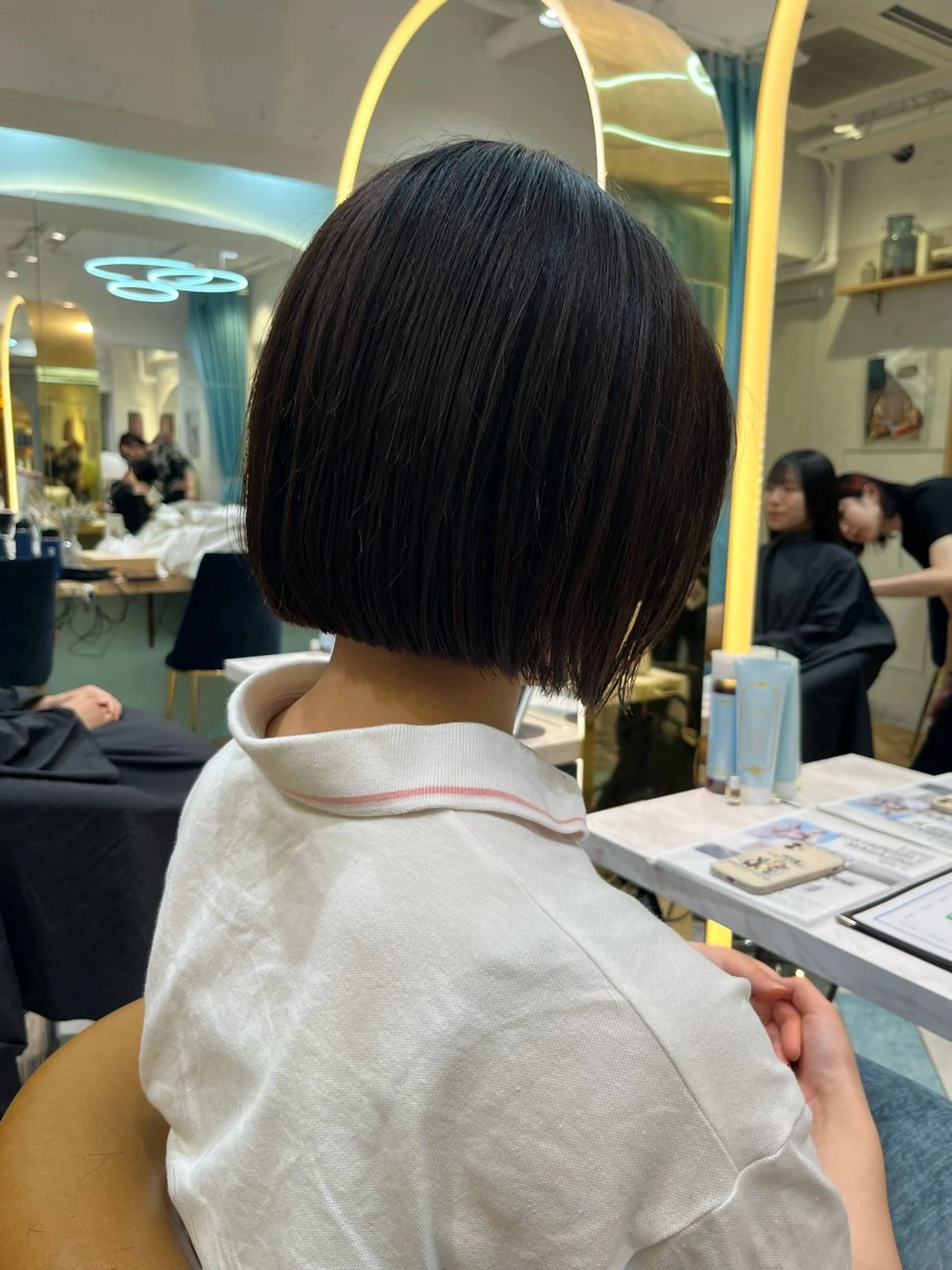 ショート 池袋/似合わせ/縮毛 髪質改善【ugen】のヘアスタイル