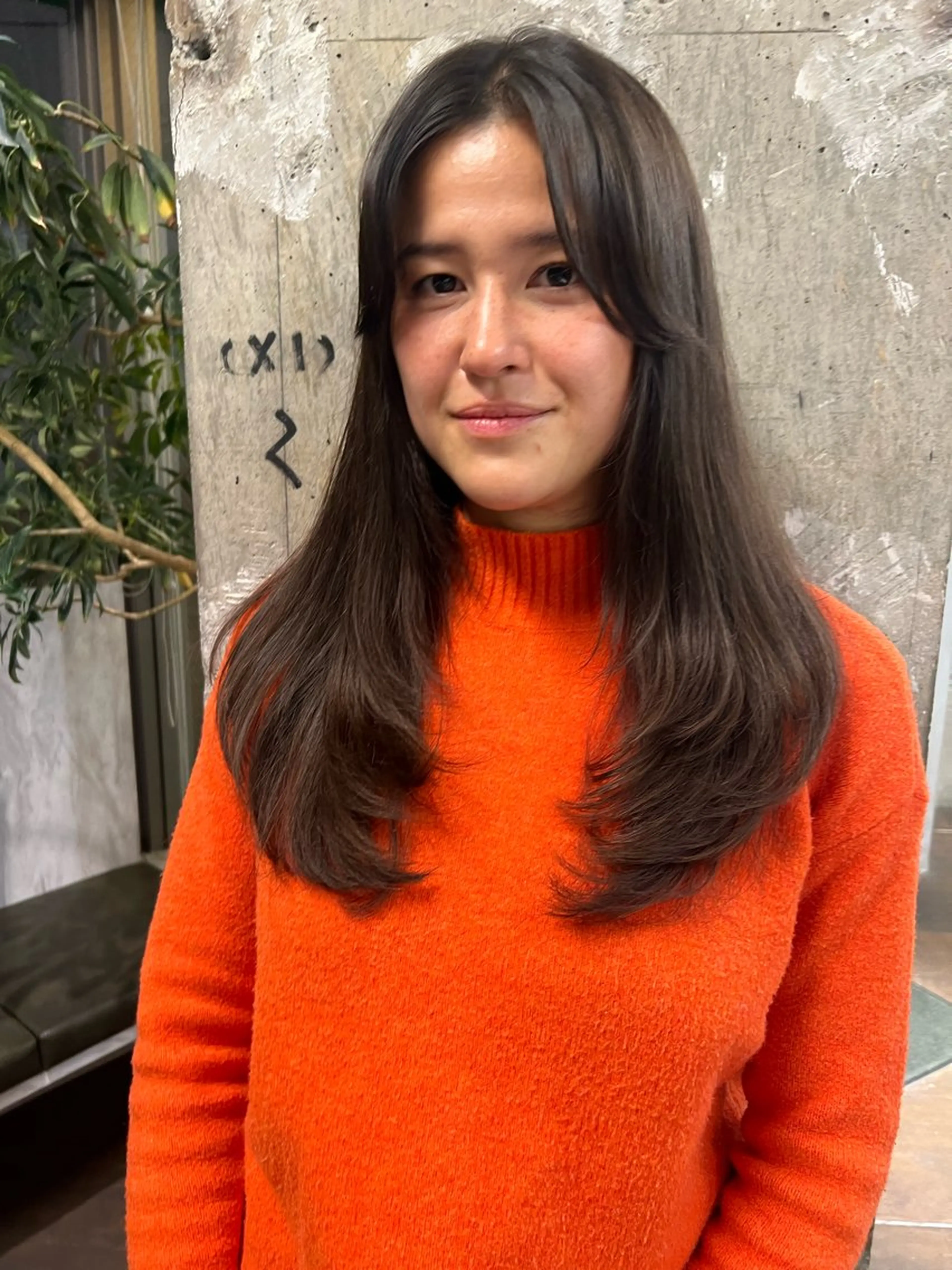 セミロング ヘアアレンジ ROBBY所属・松井美樹/似合わせ ガーリー・韓国のヘアスタイル