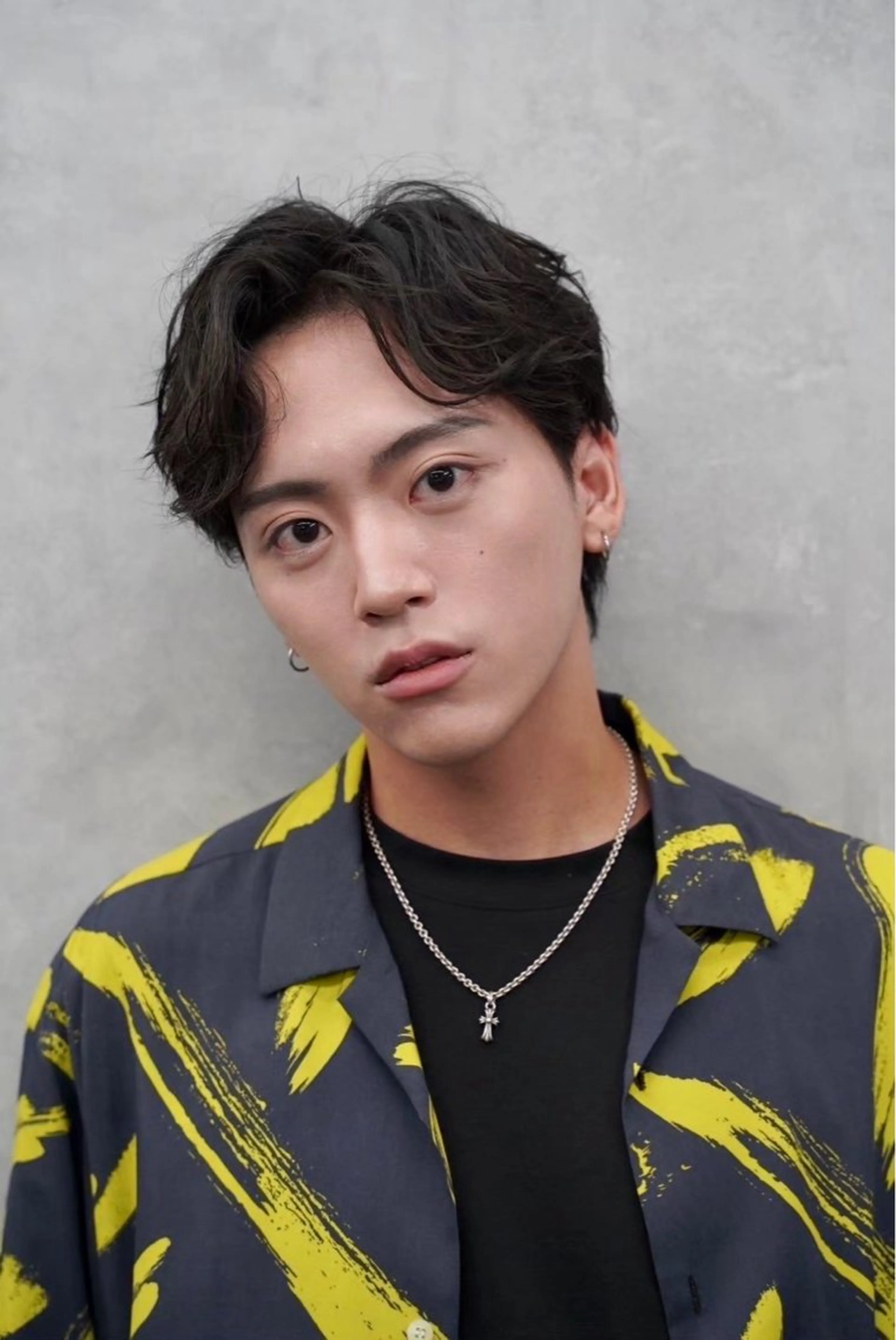 【センターパート】メンズ限定　カット＋ブローの写真