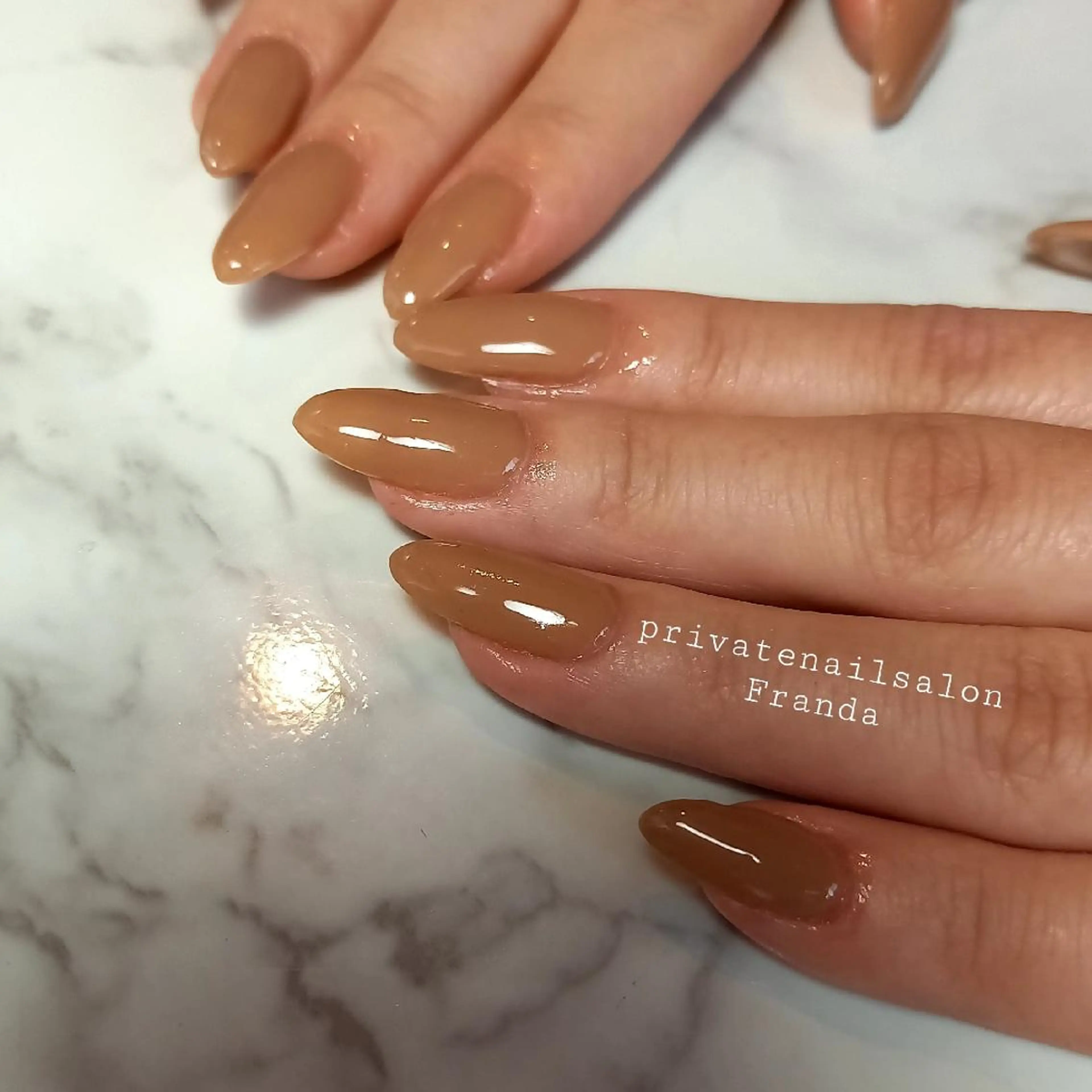 ネイル ワンカラーネイル シンプルネイル Franda ✾のネイルデザイン