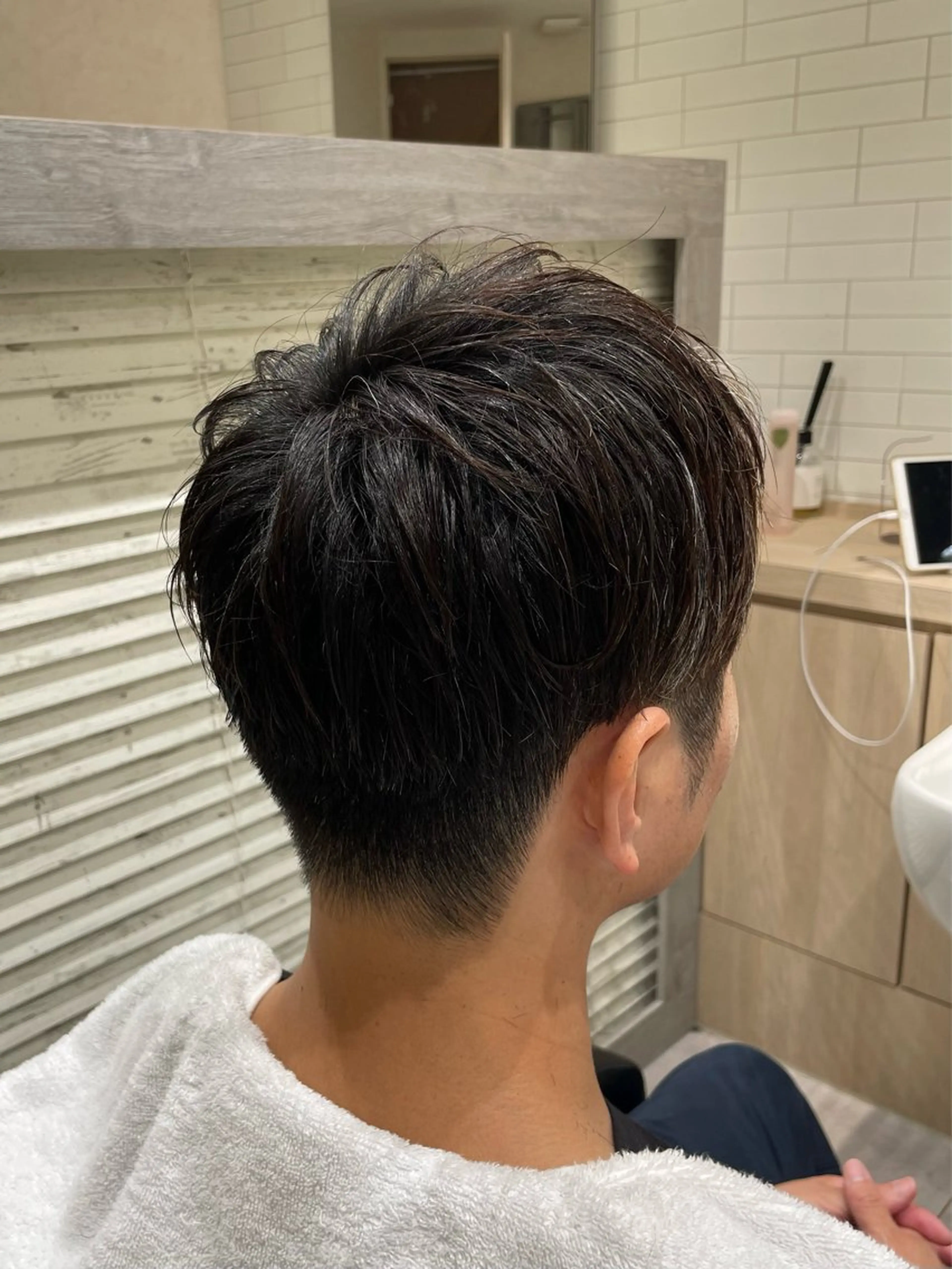 メンズ ヨシザワインクプレミアム横浜所属・勝 愛未菜のヘアスタイル