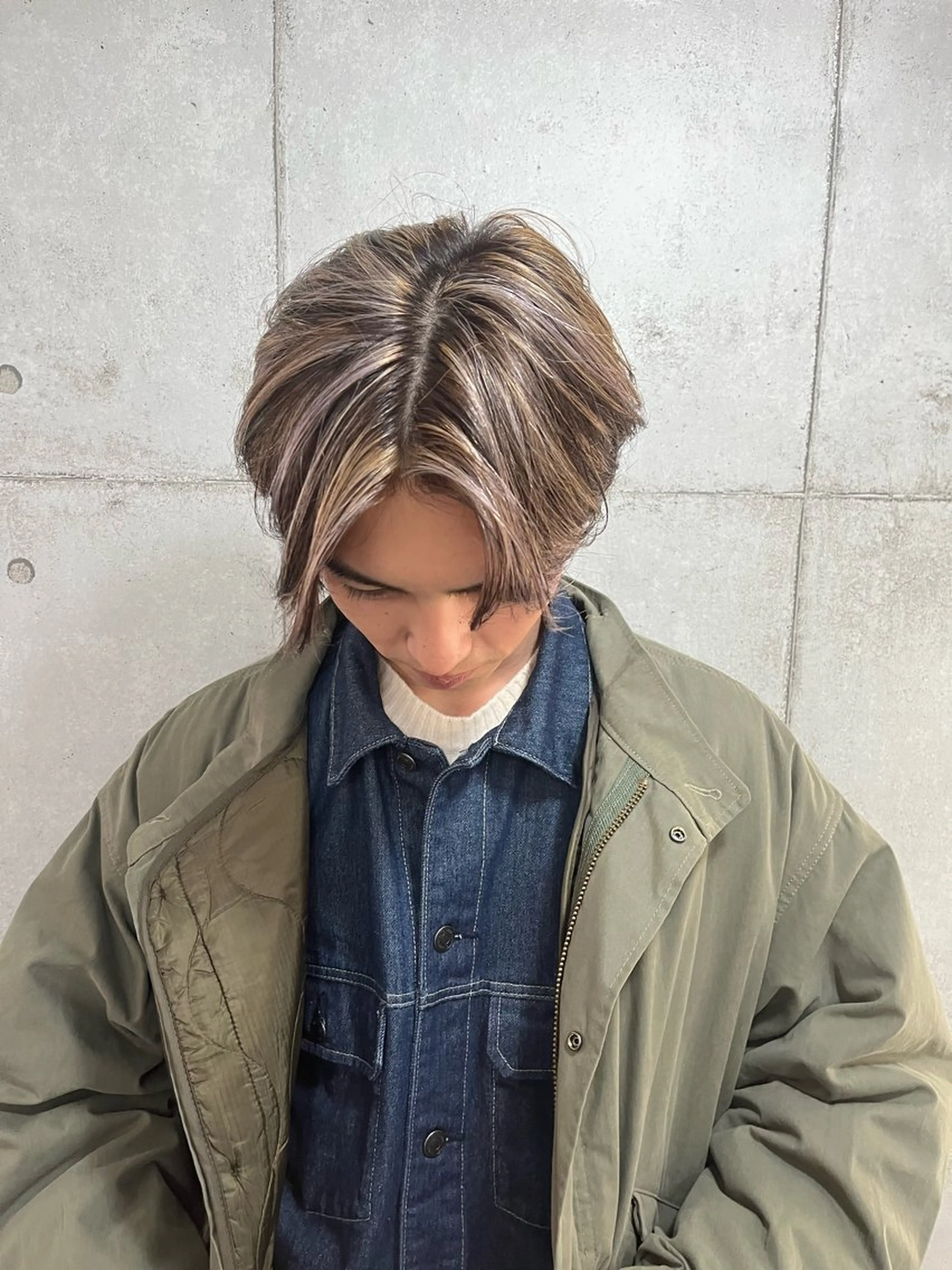 ショート カラー 🌱ぱっつとボブカ ット🌱/Ryotaのヘアスタイル