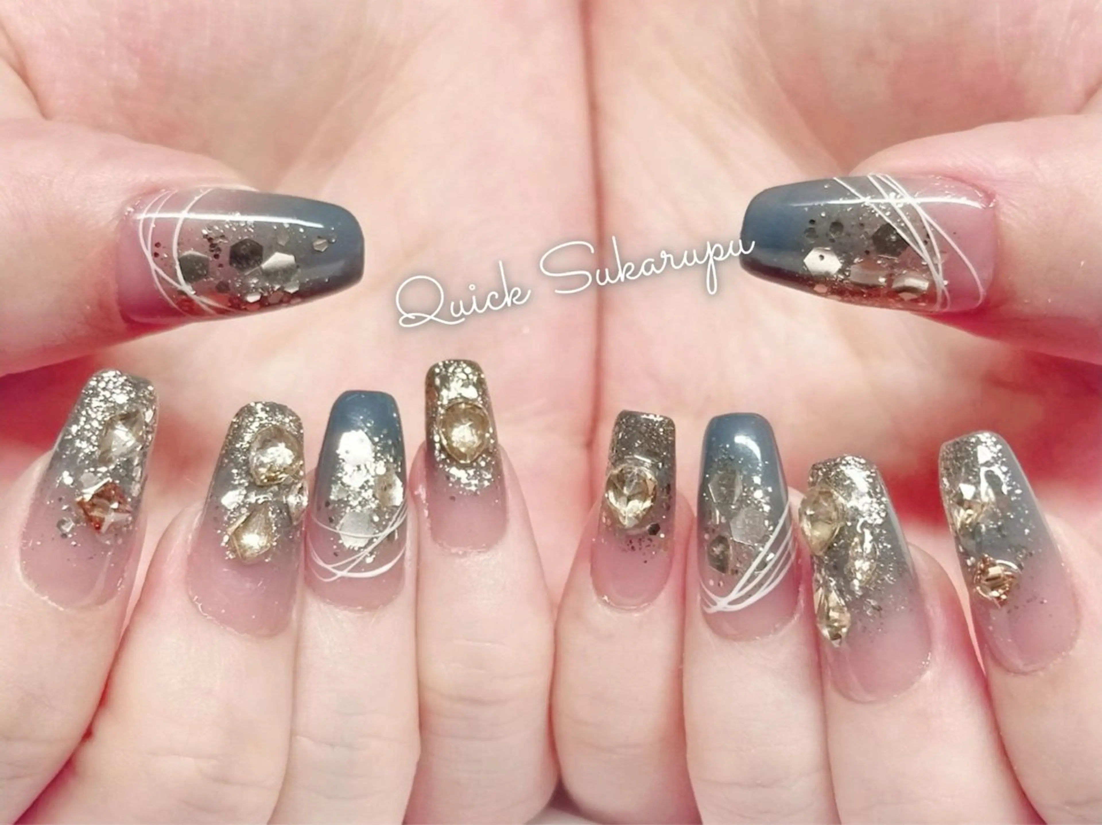 ネイル ハンドネイル Quick Sukarupu 高田馬場店所属・Quick Sukarupuのネイルデザイン