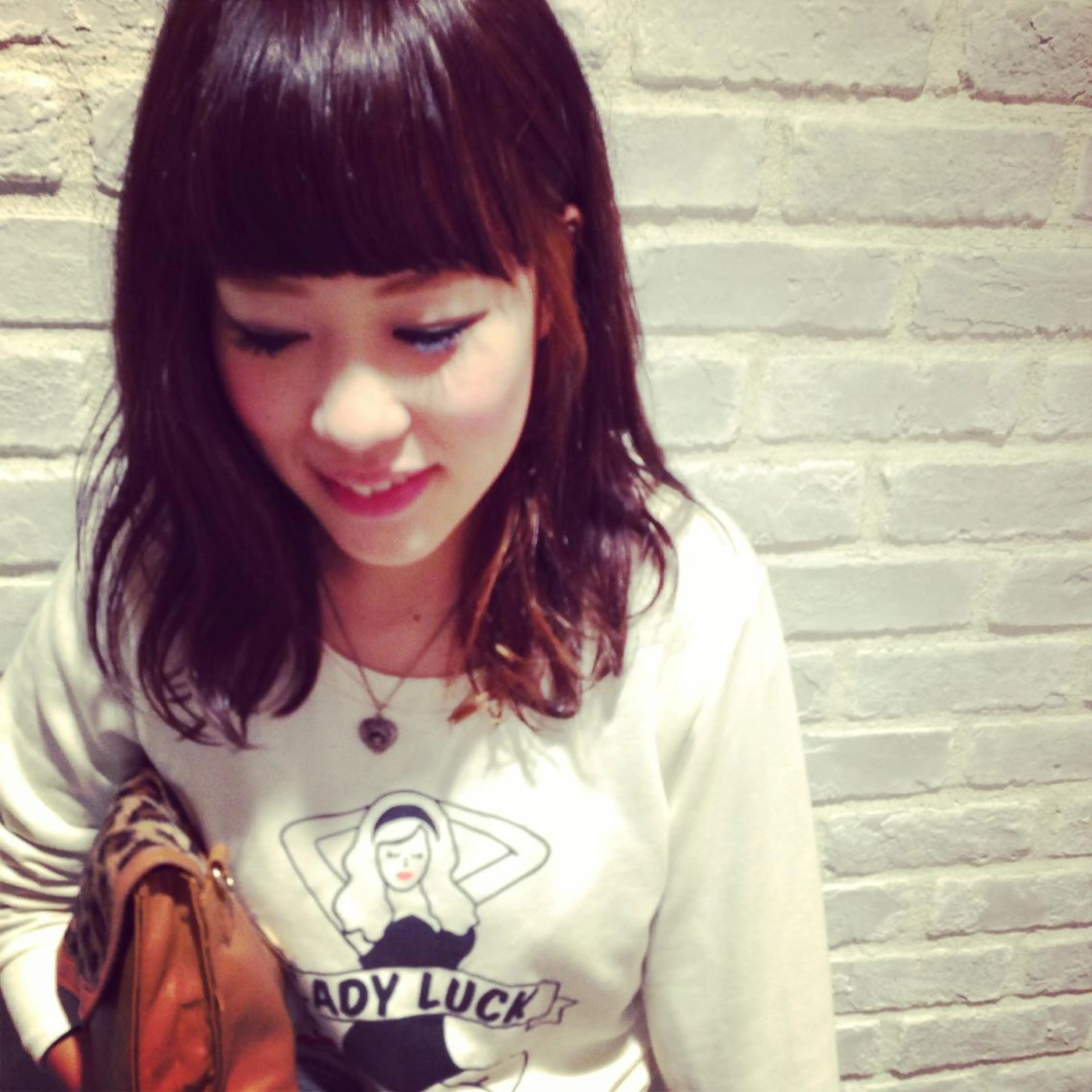 ミディアム セミロング カラー la fith所属・rico_by ヘアとアイブロウのヘアスタイル