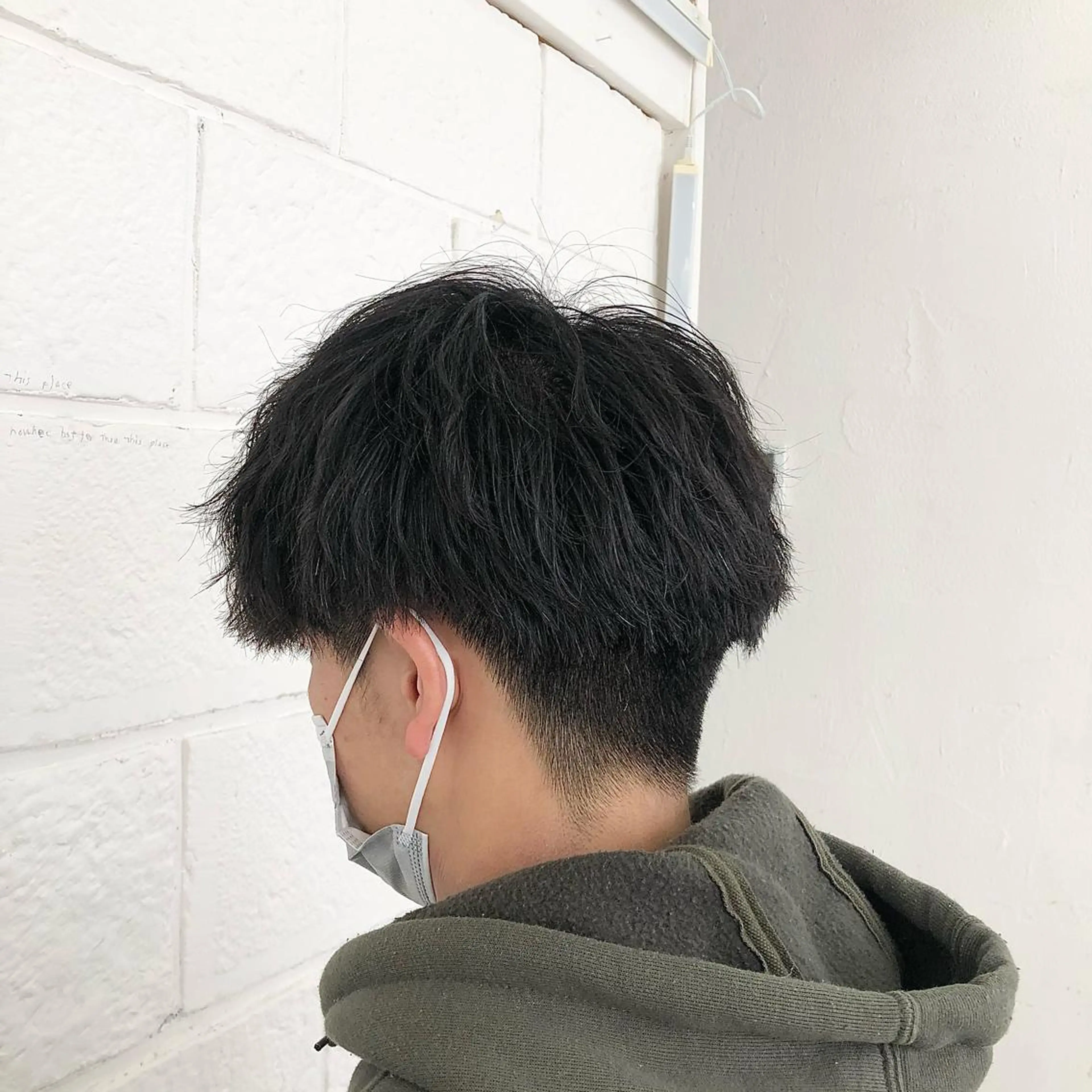 メンズ 刈り上げ NeF所属・miku🌿‬ メンズバレイヤージュのヘアスタイル