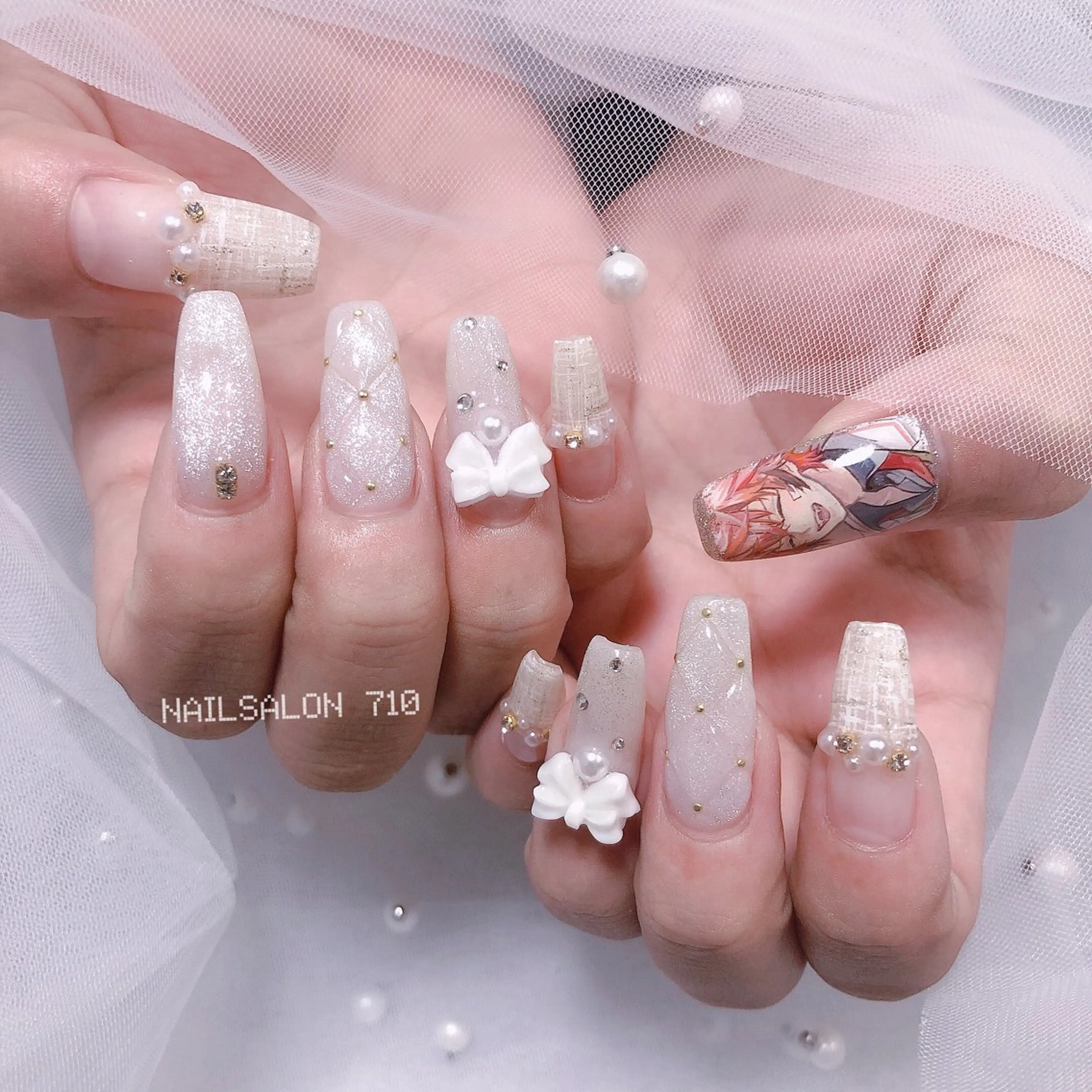 ネイル ハンドネイル フットネイル ナナイチゼロ I.Naoのネイルデザイン