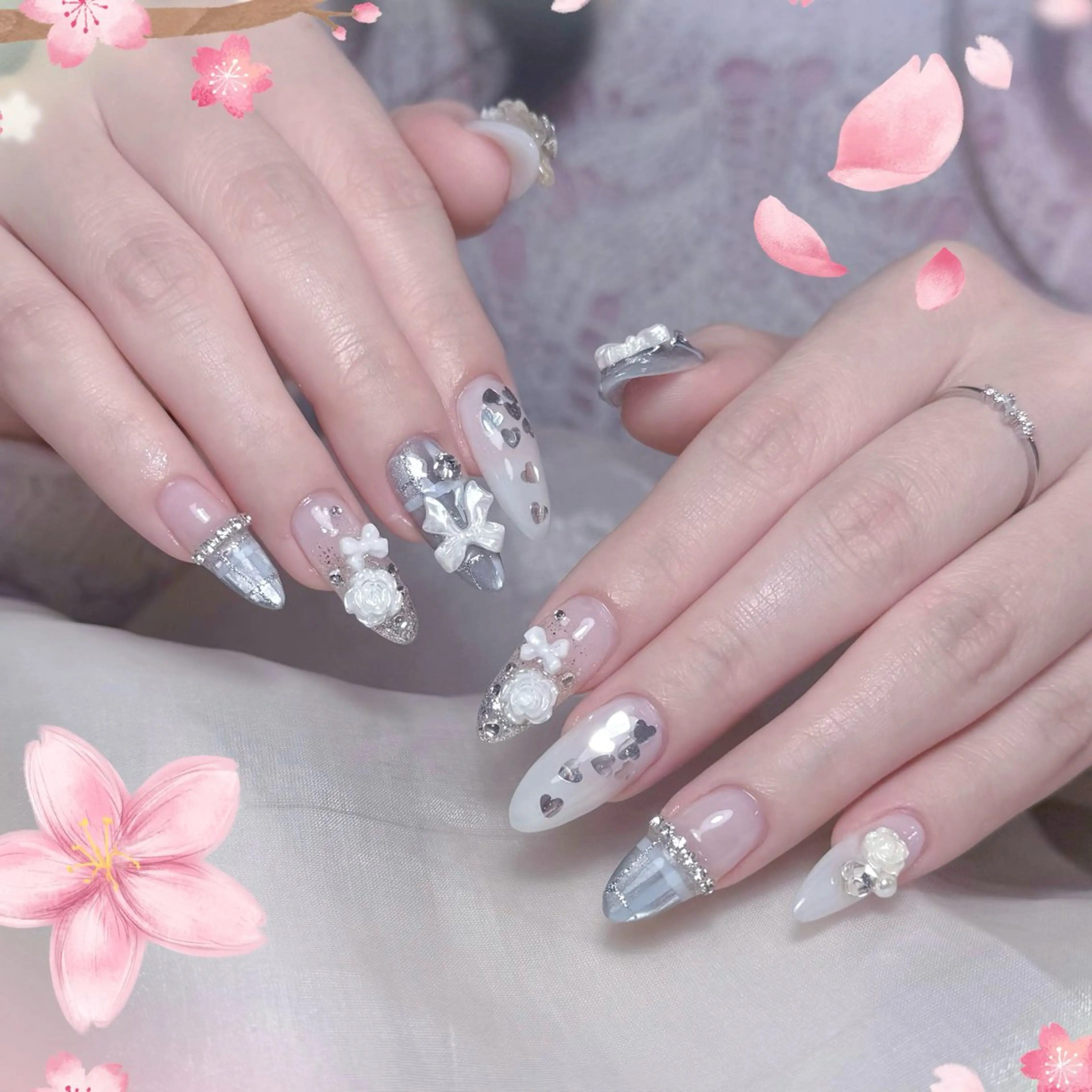 ネイル ハンドネイル エクラNailサロン ミオのネイルデザイン