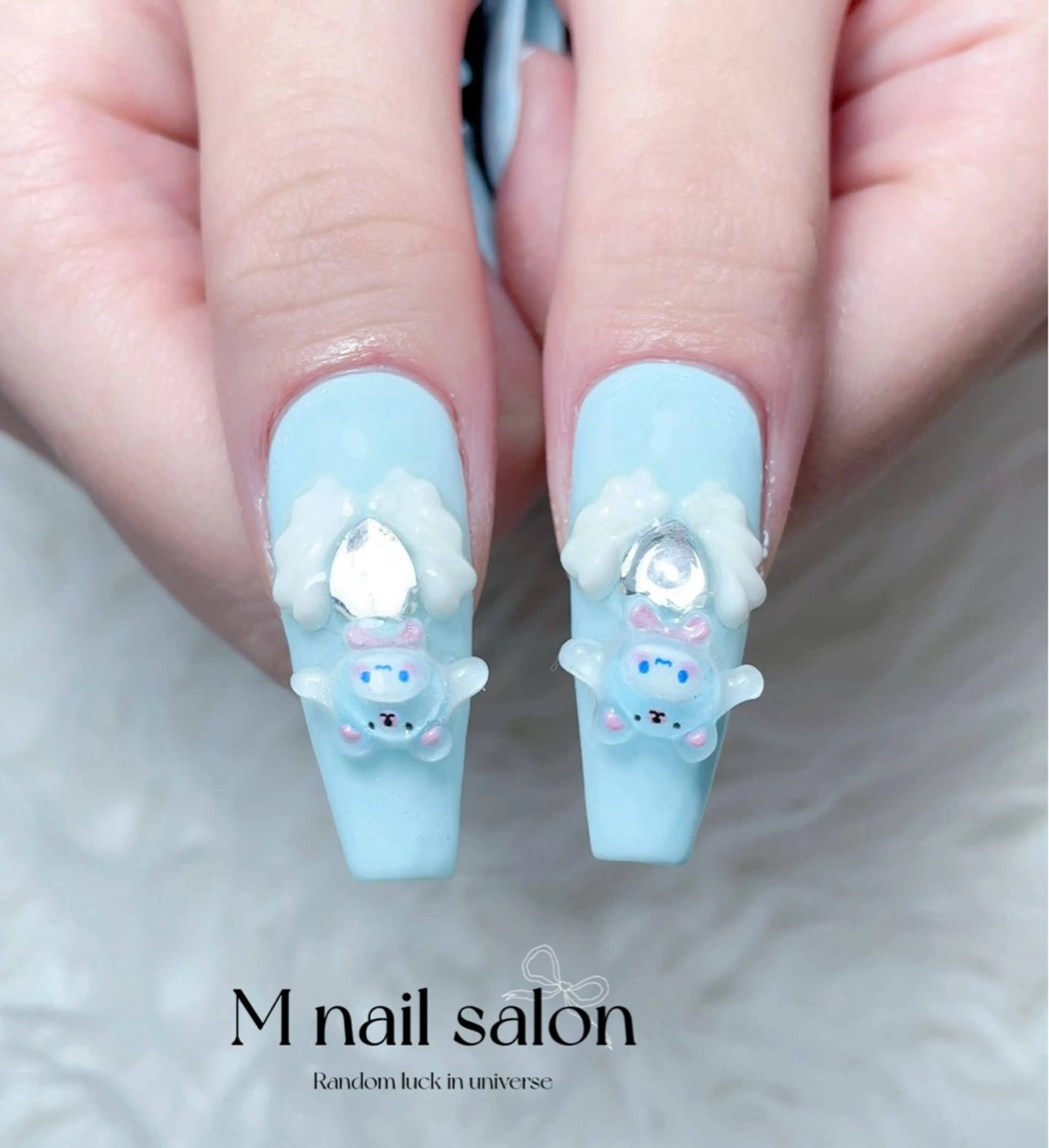 ネイル M🌷nail 長さだし専門店のネイルデザイン