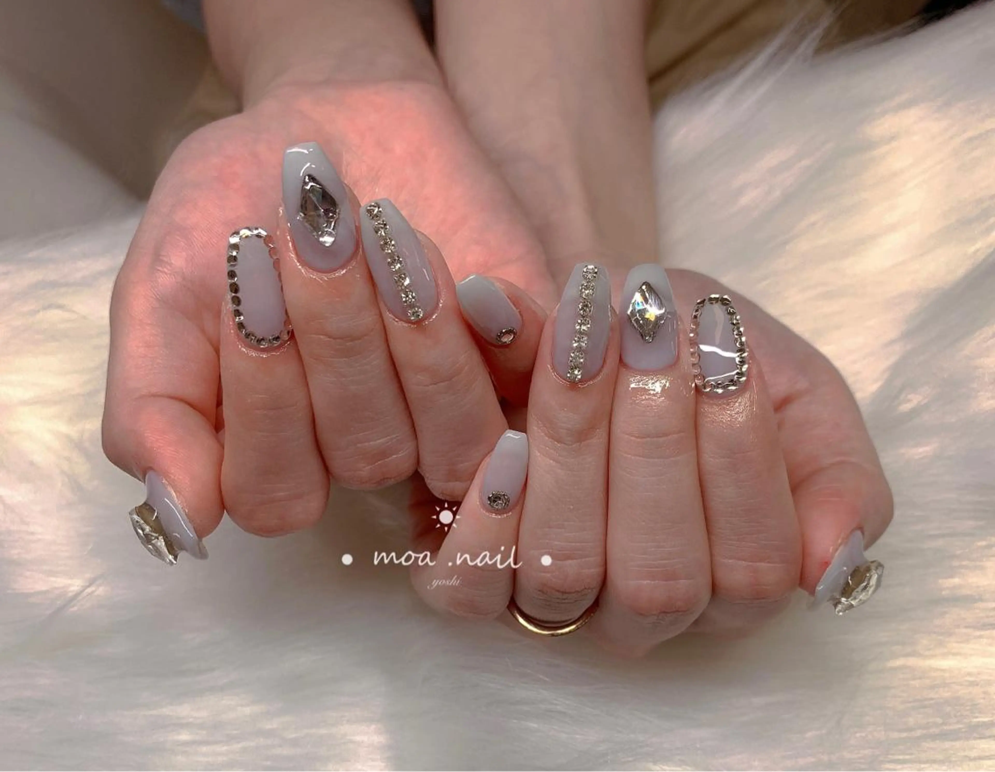 ネイル ジェルネイル パラジェル MOA NAIL所属・MoaNail🫶 Yoshiのネイルデザイン