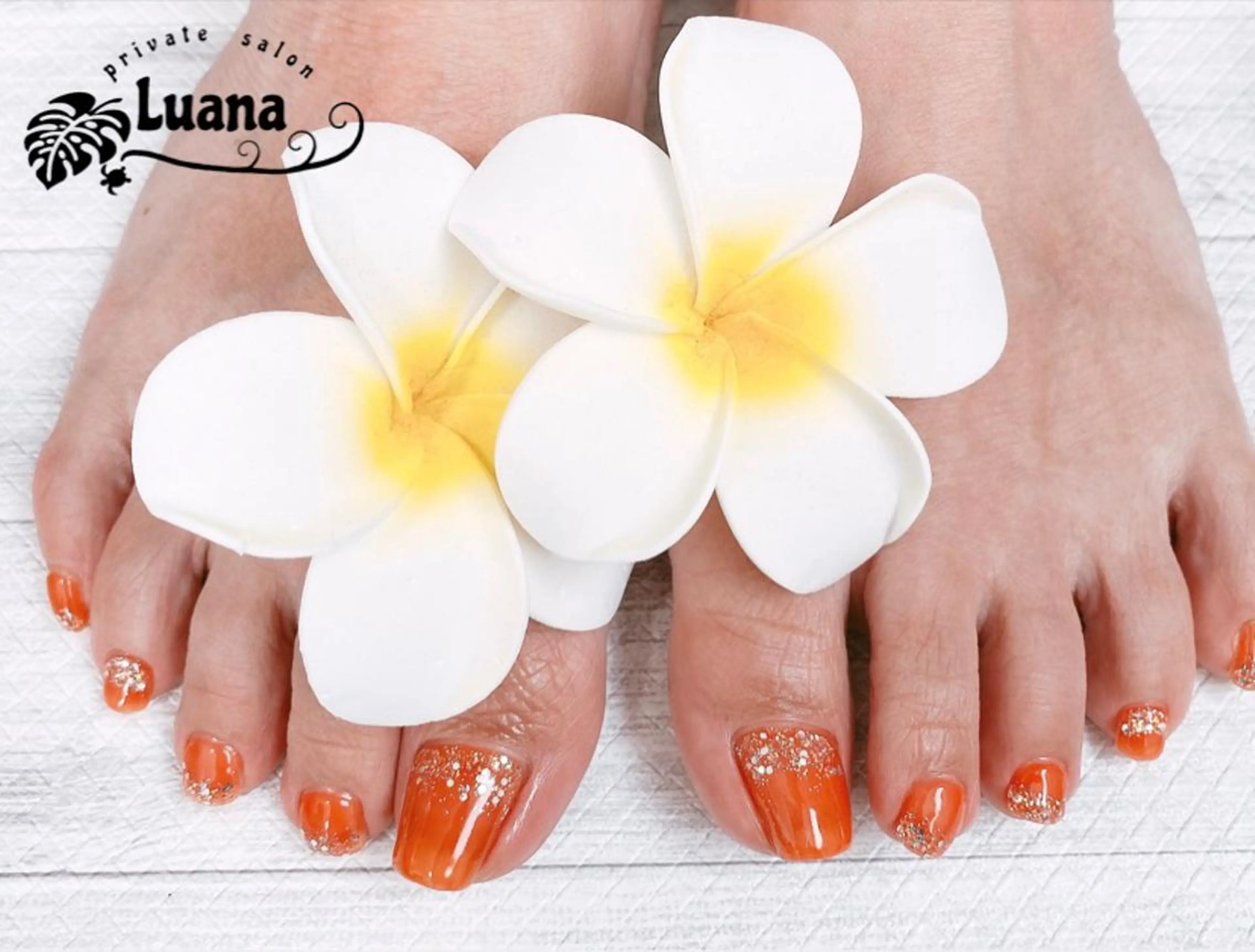 ネイル フットネイル 自宅ネイルサロン ルアナのネイルデザイン