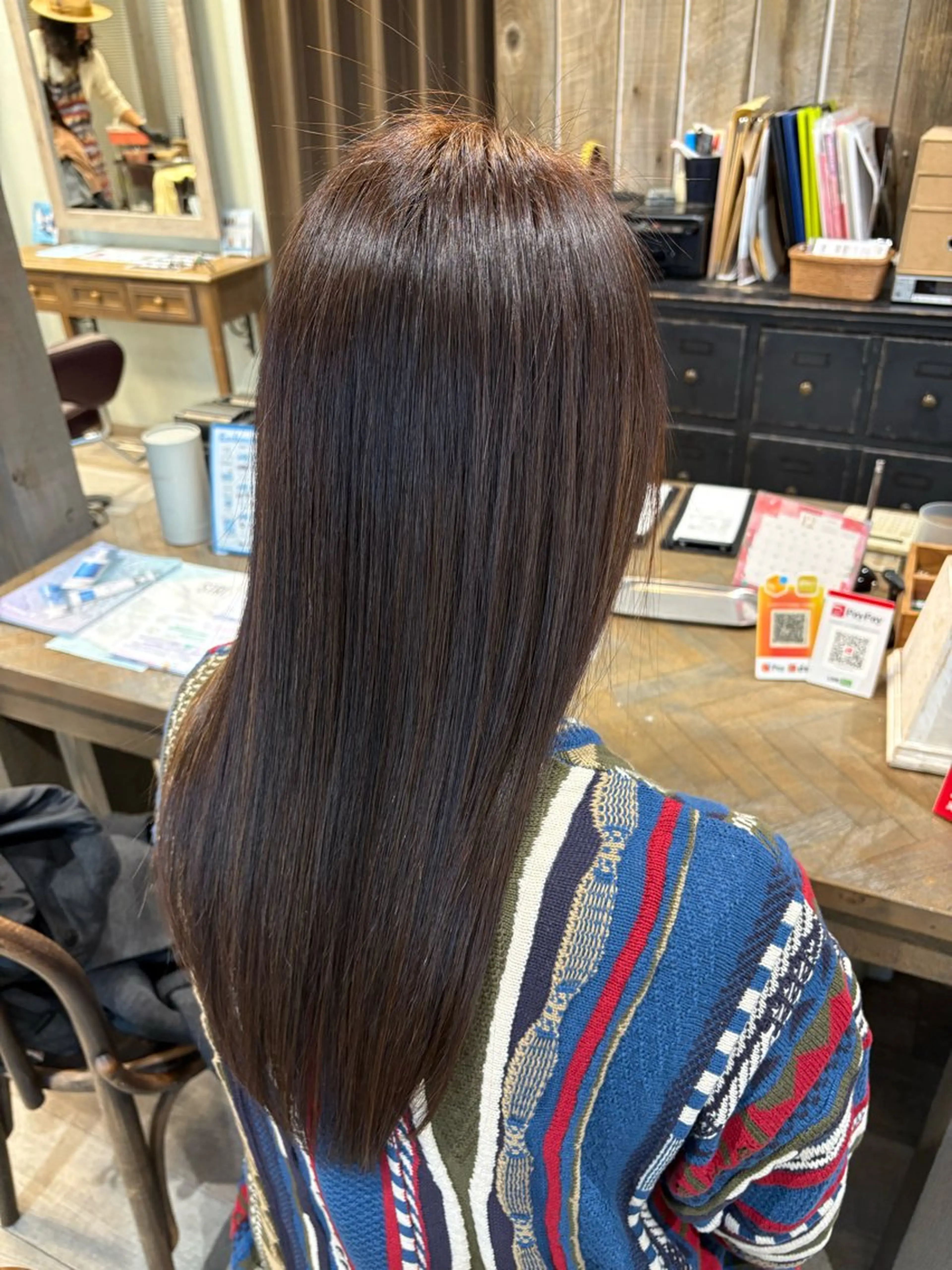 ロング カラー 疋田 有莉のヘアスタイル