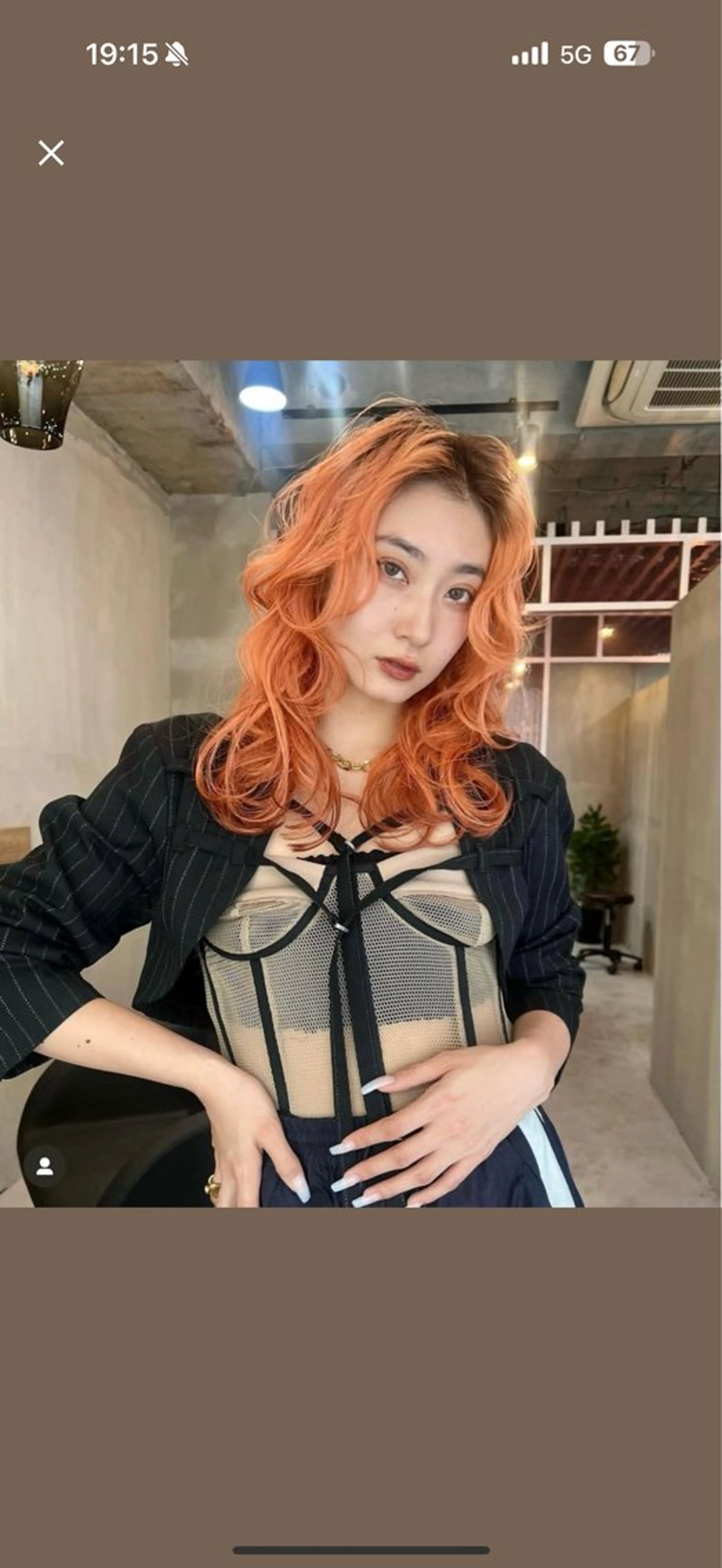 セミロング カラー カラーモデル/ かずまのヘアスタイル