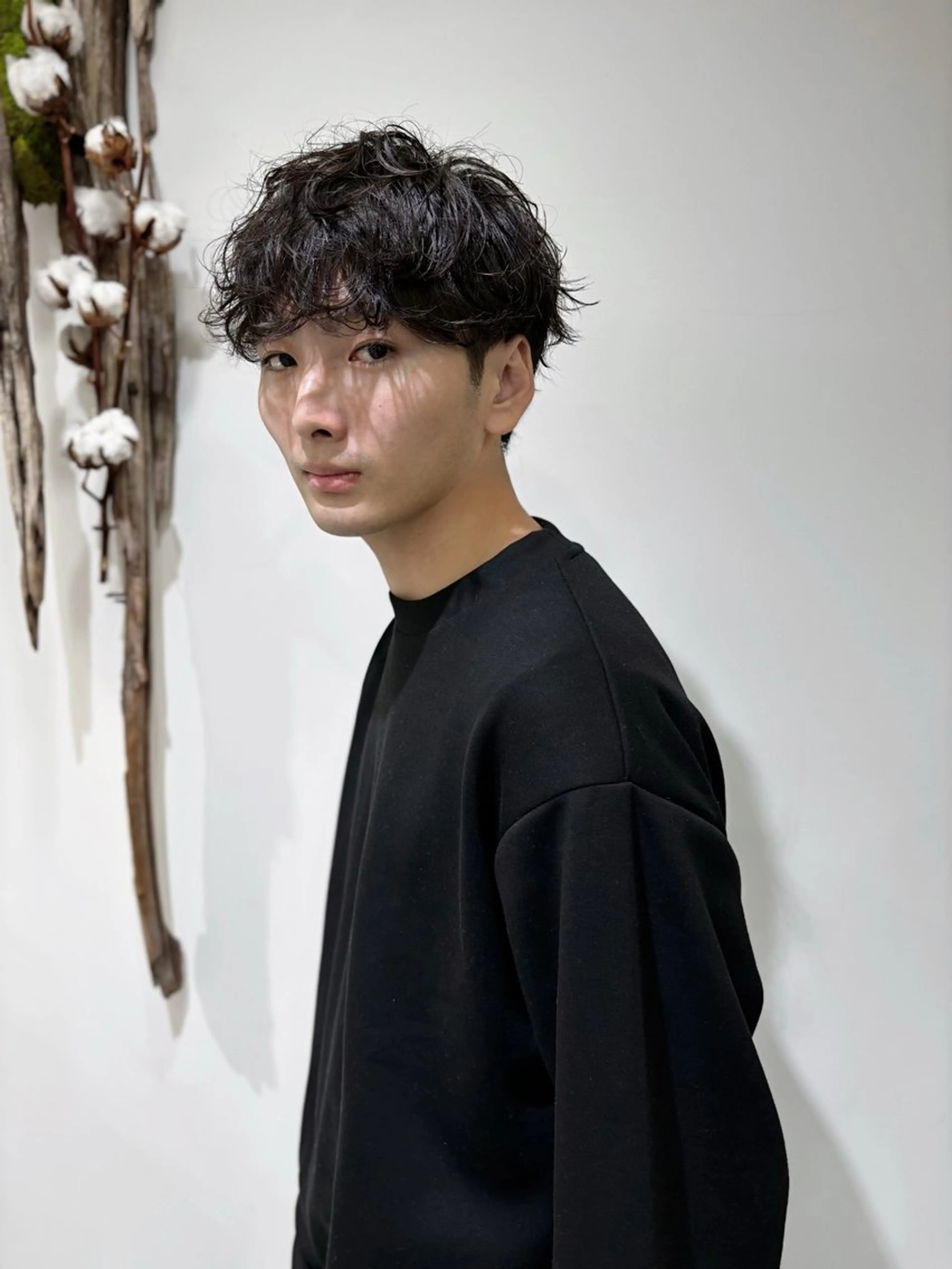 ショート garage.所属・吉田 慎冴/メンズパーマのヘアスタイル